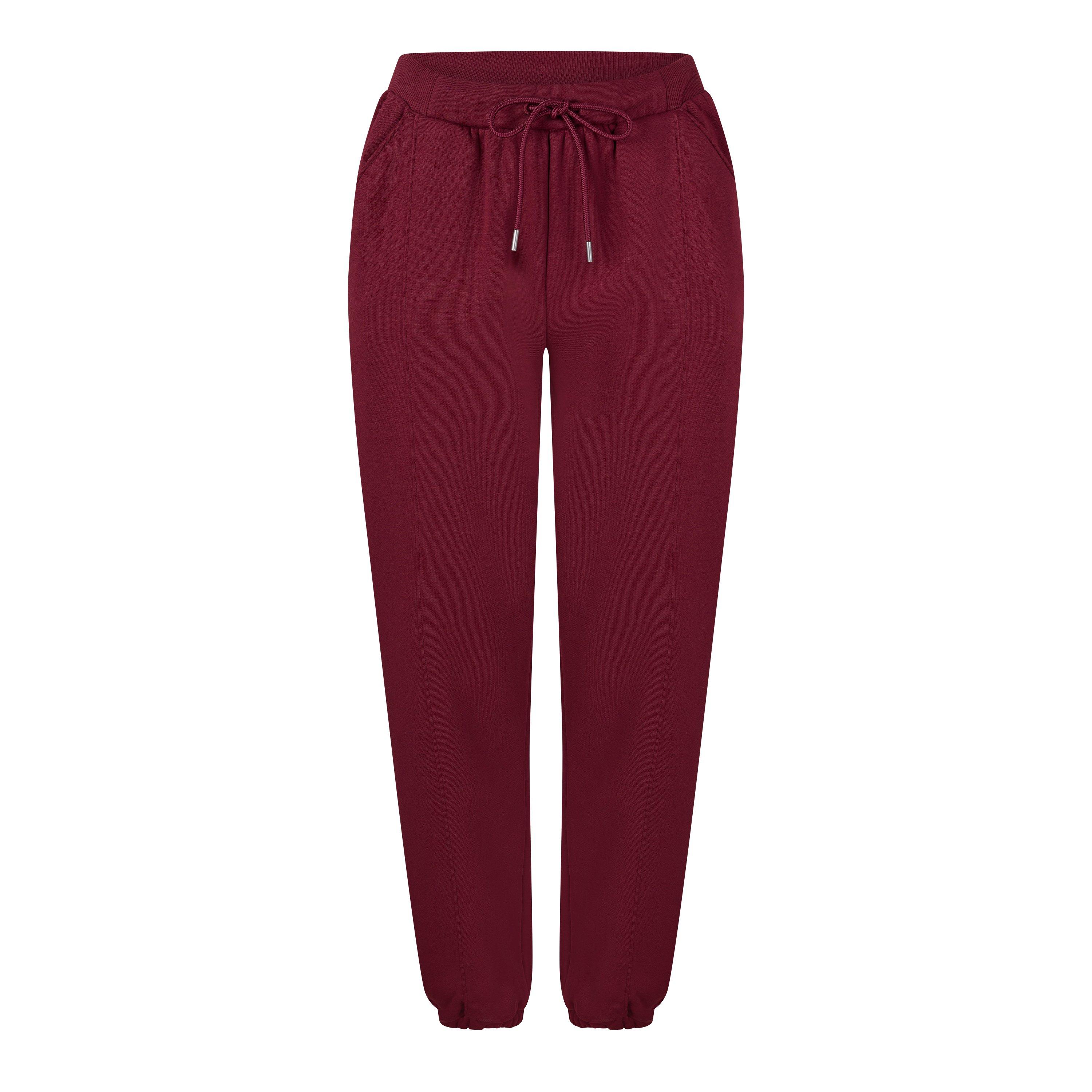 625-Deep Bord - Converse - Women's Closed Hem Fleece Jogging Bottoms - 1