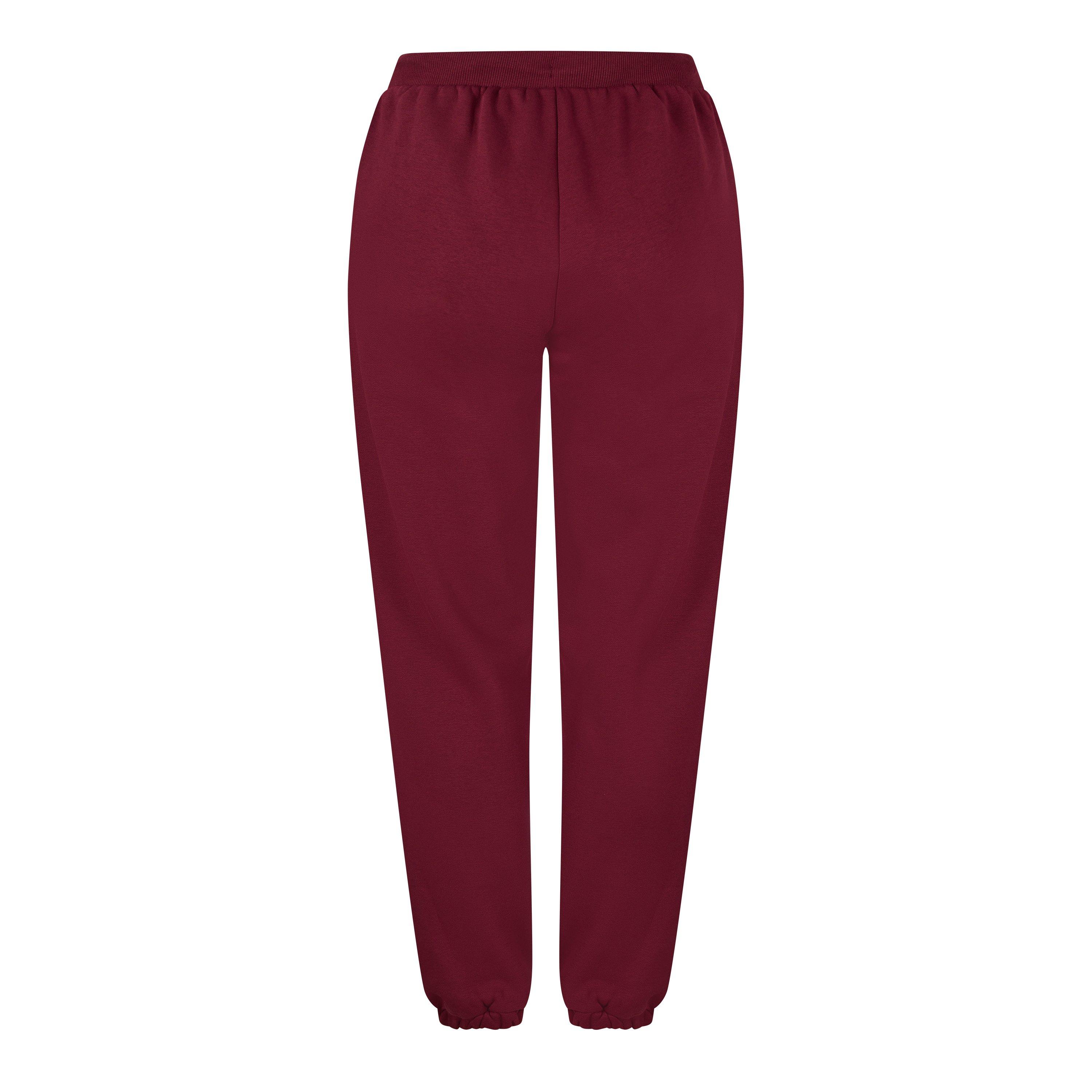 625-Deep Bord - Converse - Women's Closed Hem Fleece Jogging Bottoms - 2