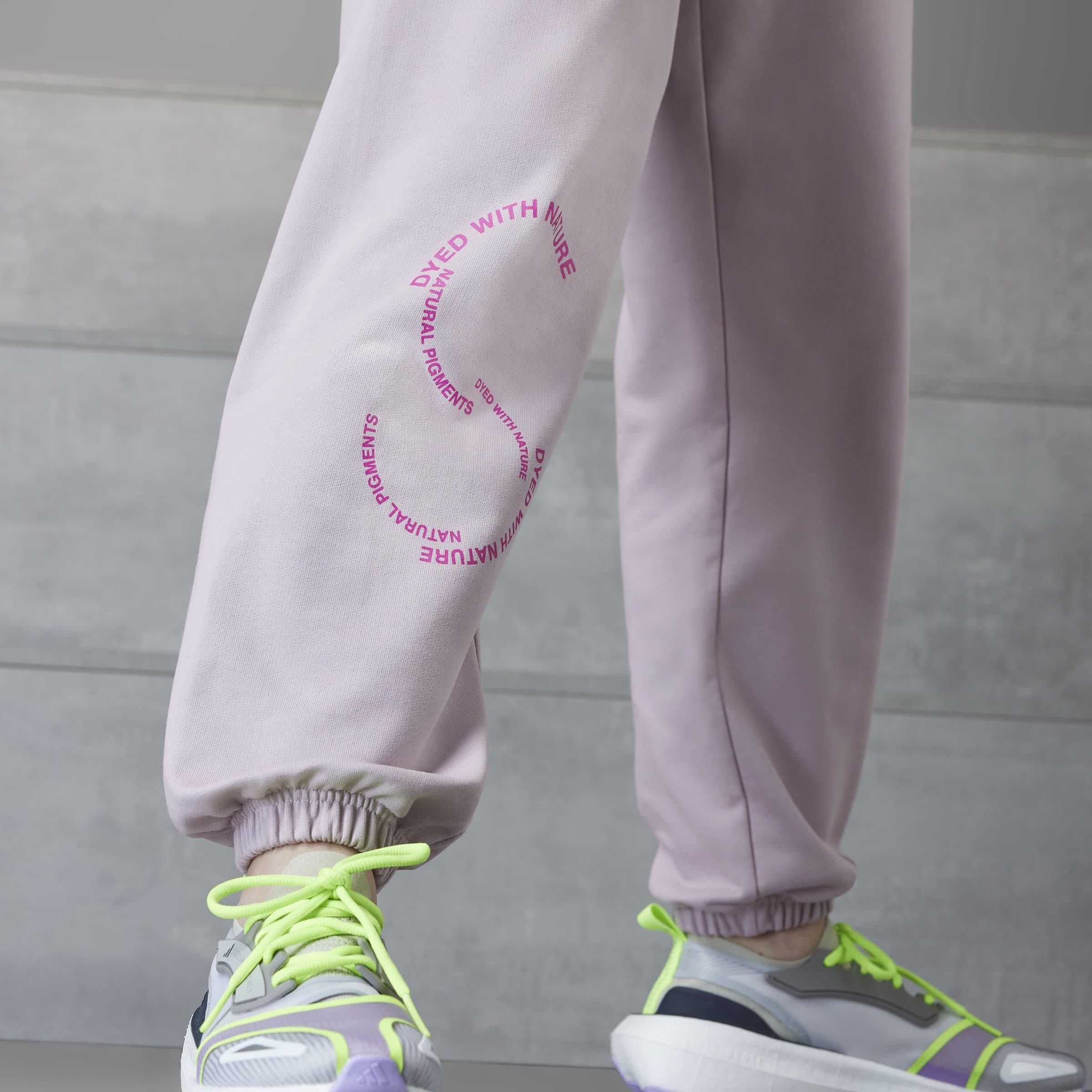 F Mauve - adidas - Closed Hem Fleece Joggers - 11