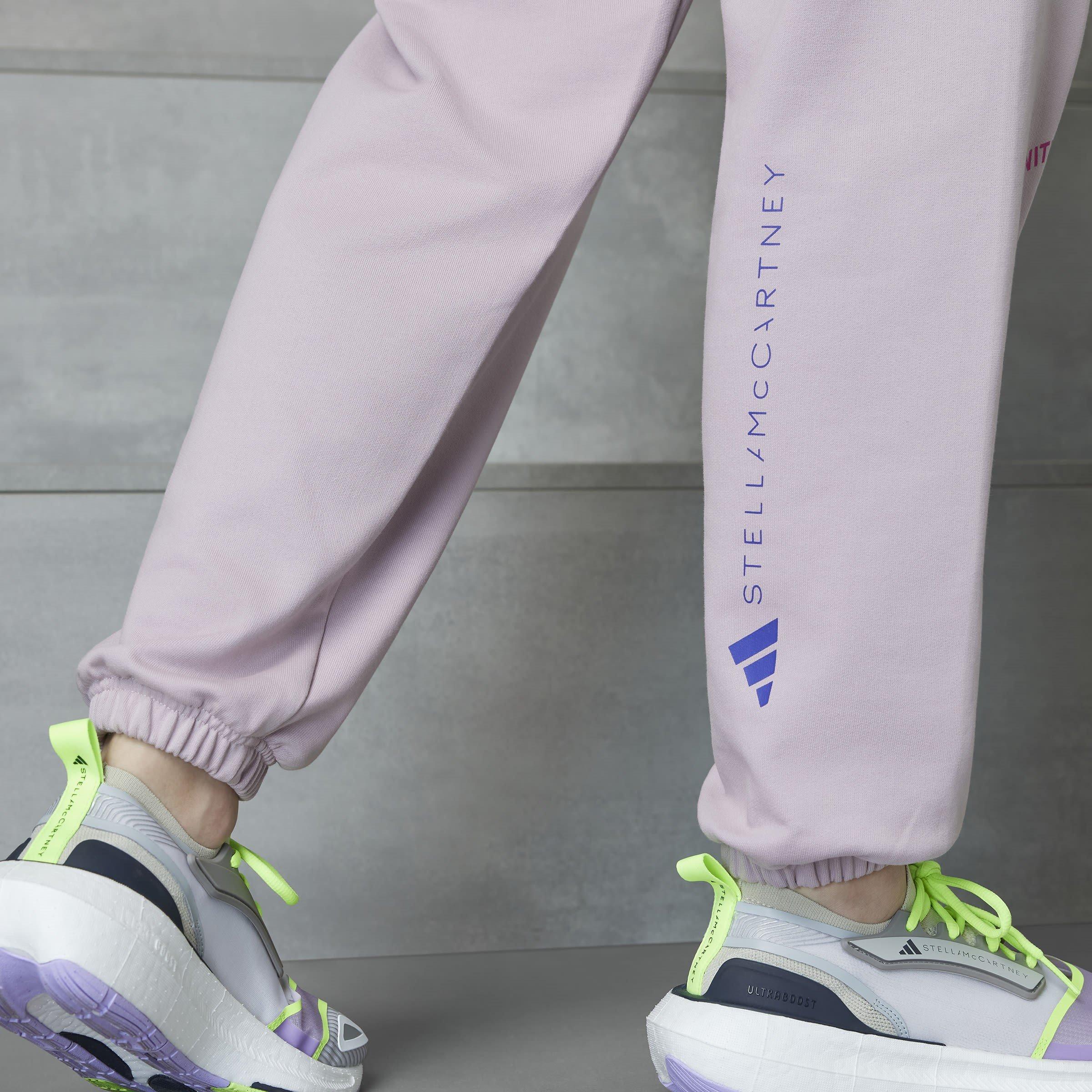F Mauve - adidas - Closed Hem Fleece Joggers - 13