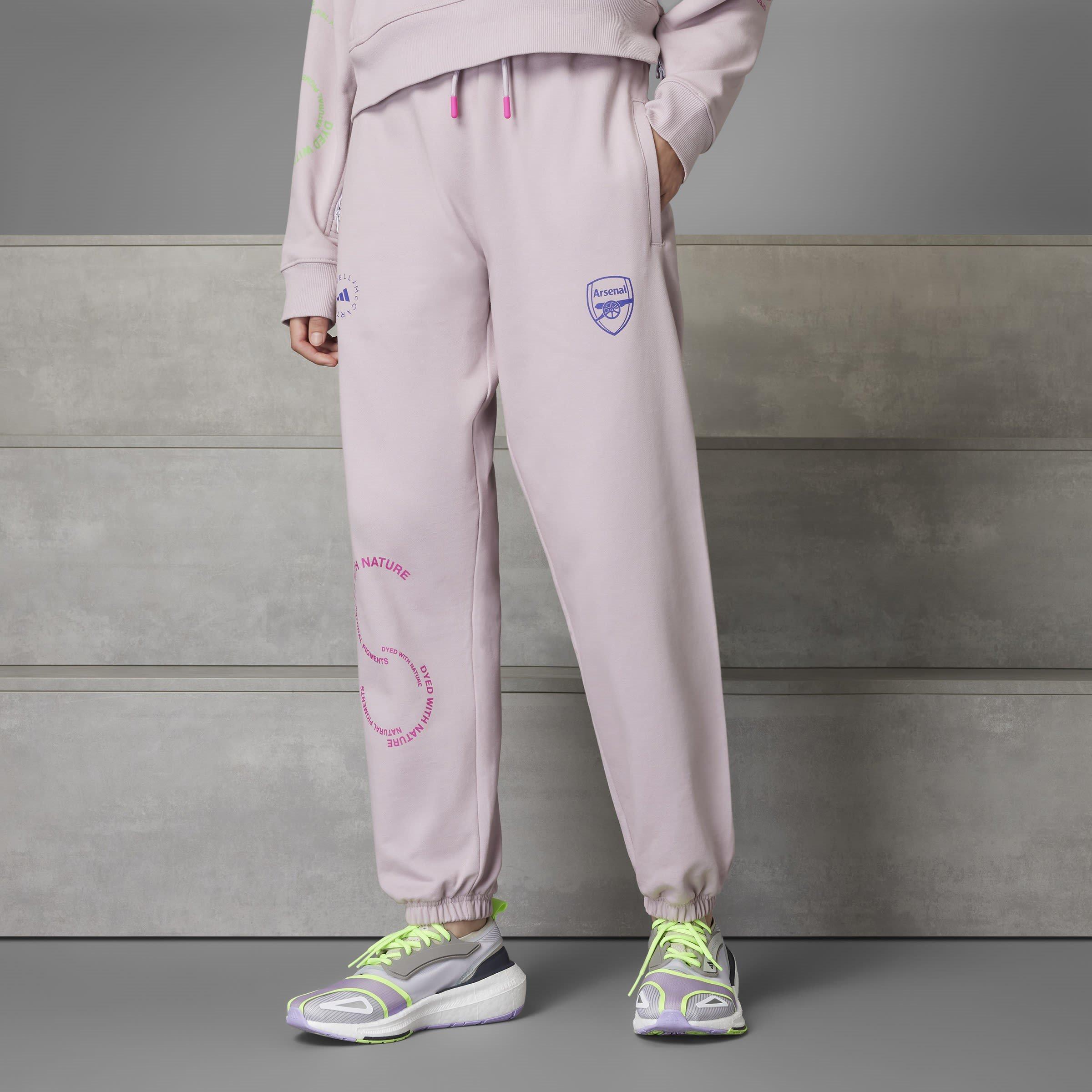 F Mauve - adidas - Closed Hem Fleece Joggers - 9