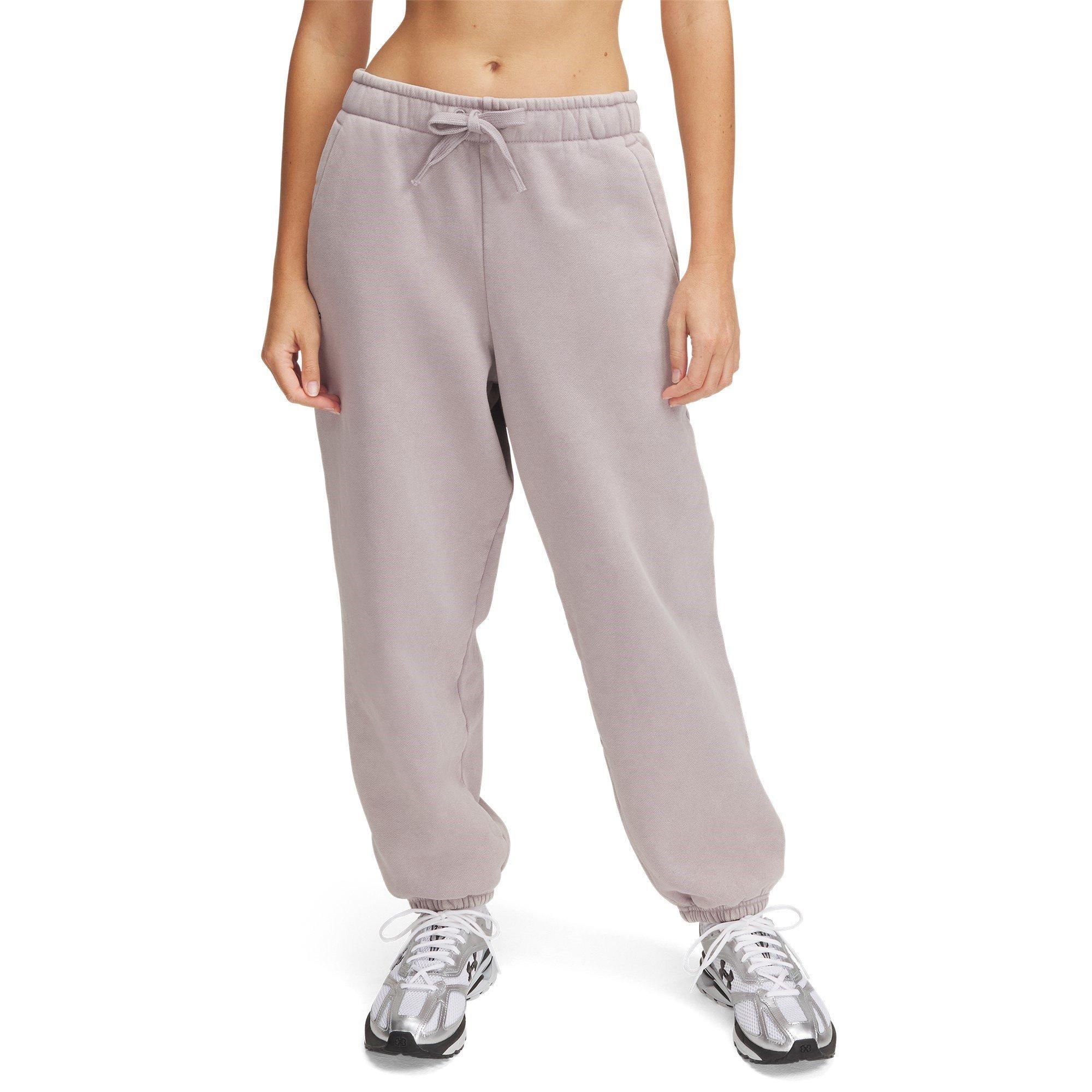 Cinzento - Under Armour - Women's Icon Closed Hem Fleece Joggers - 1