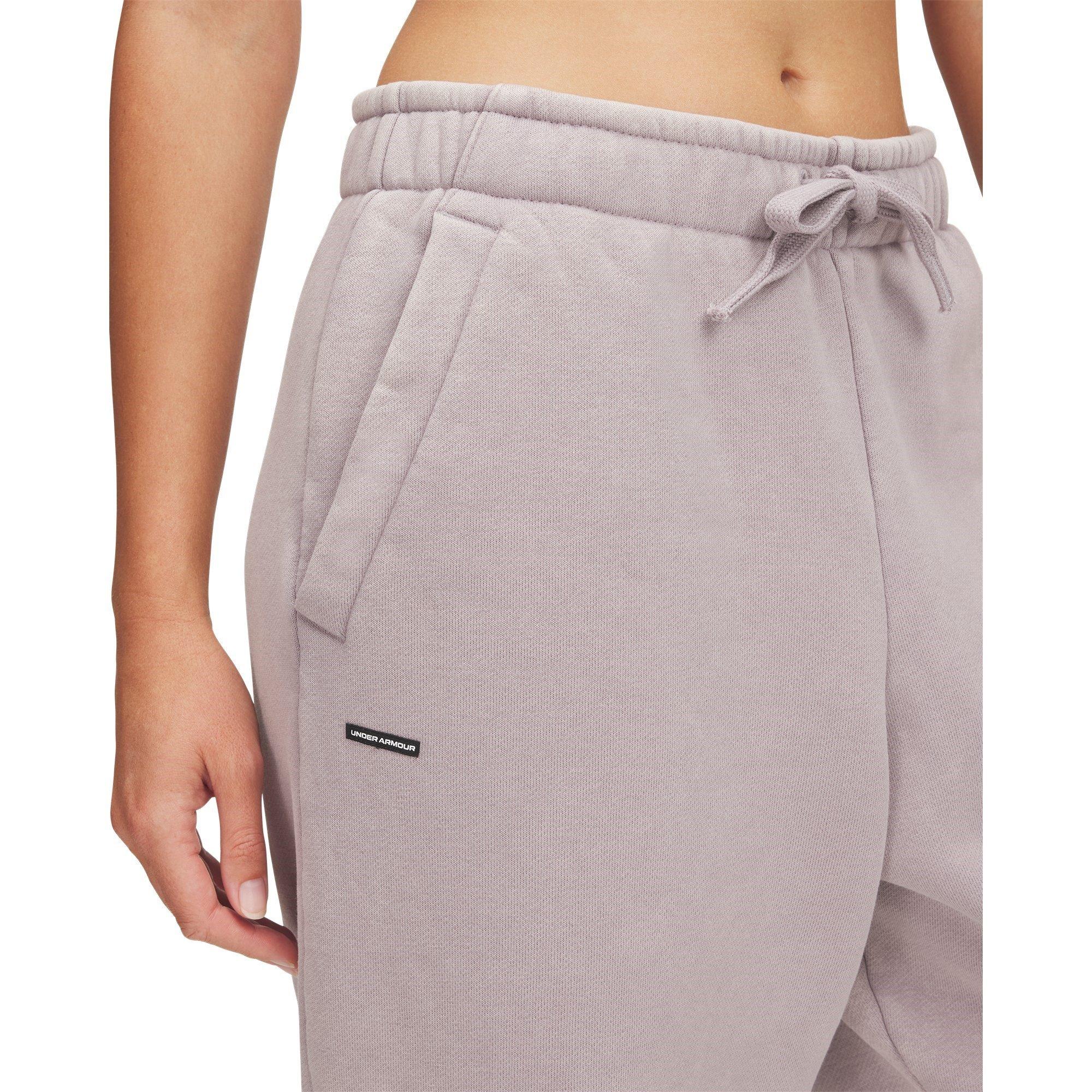 Grijs - Under Armour - Women's Icon Closed Hem Fleece Joggers - 3