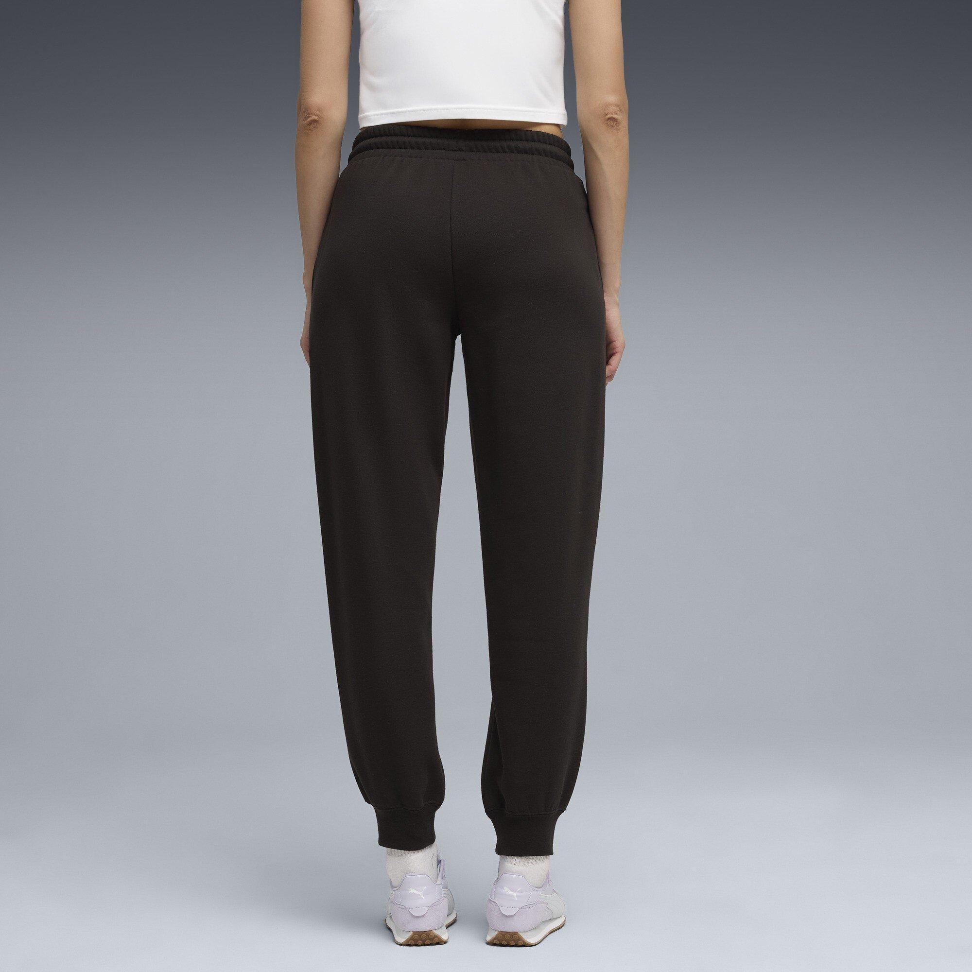 Puma Zwart - Puma - Women's Maximal Metallic Comfort Fleece Jogging Bottoms - 4
