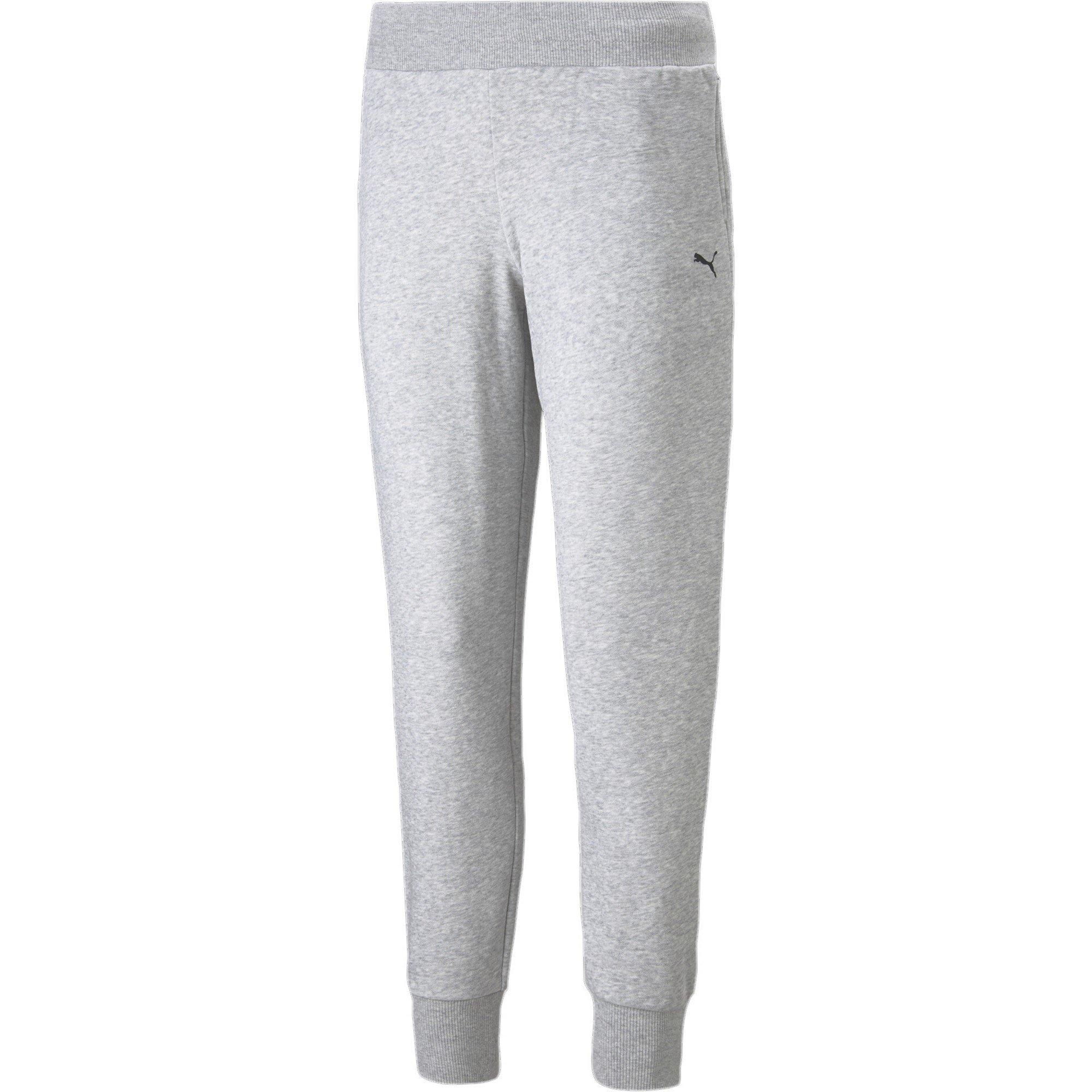 L.Grey Heath - Puma - Women's Closed Hem Fleece Joggers