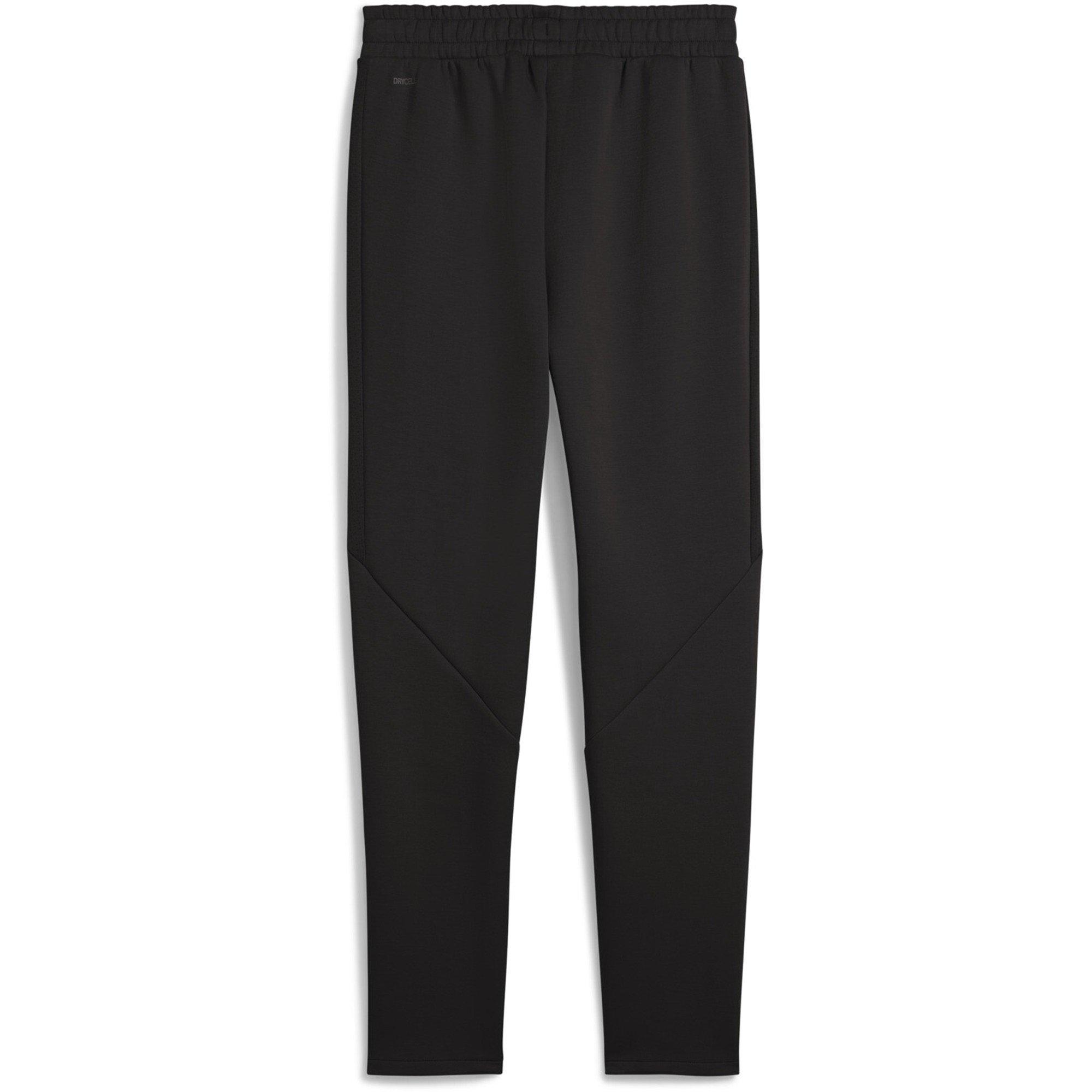 Puma Black - Puma - Women's Evostripe Closed Hem Fleece Jogging Bottoms - 2
