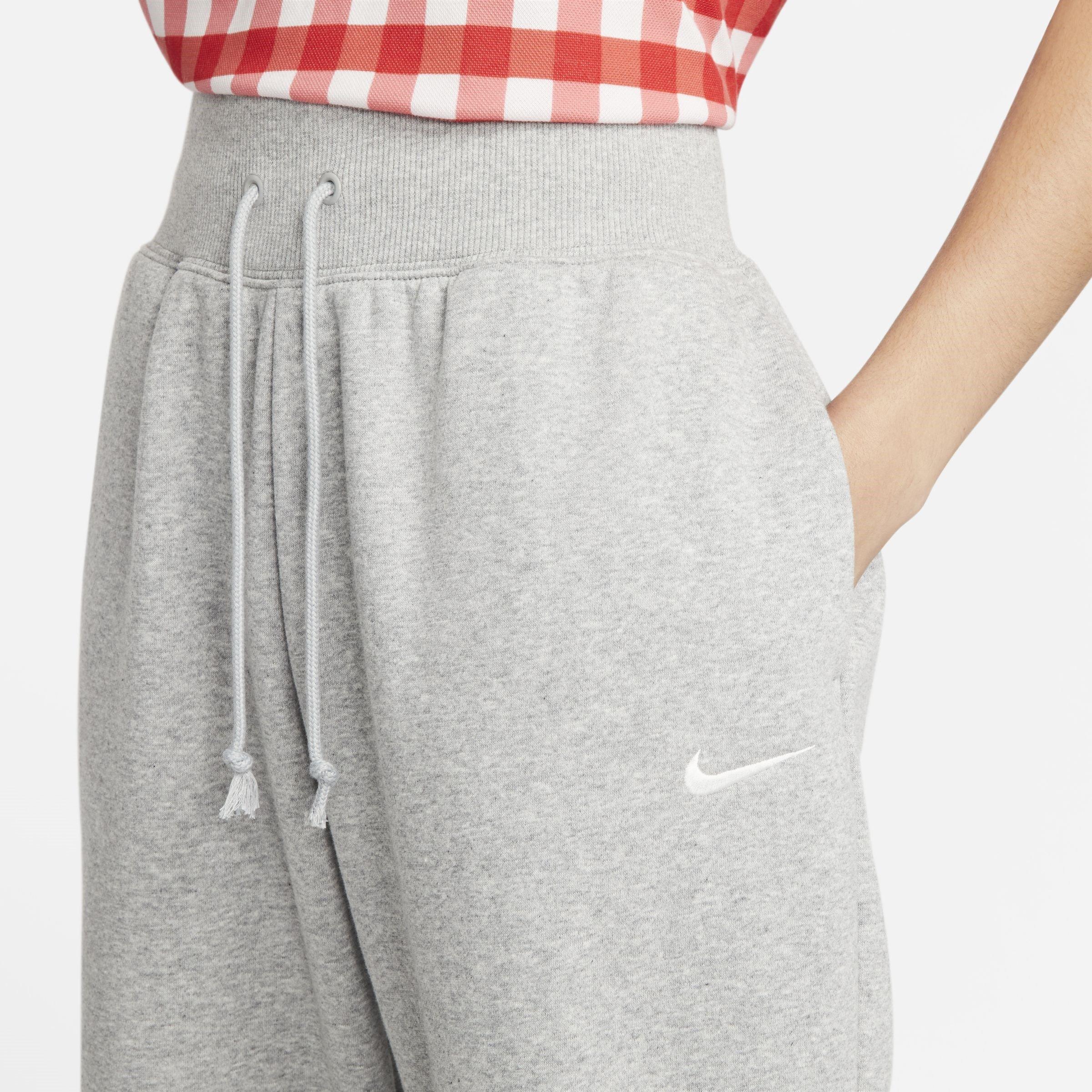Grey Heather - Nike - Phoenix Fleece Joggers Womens - 4