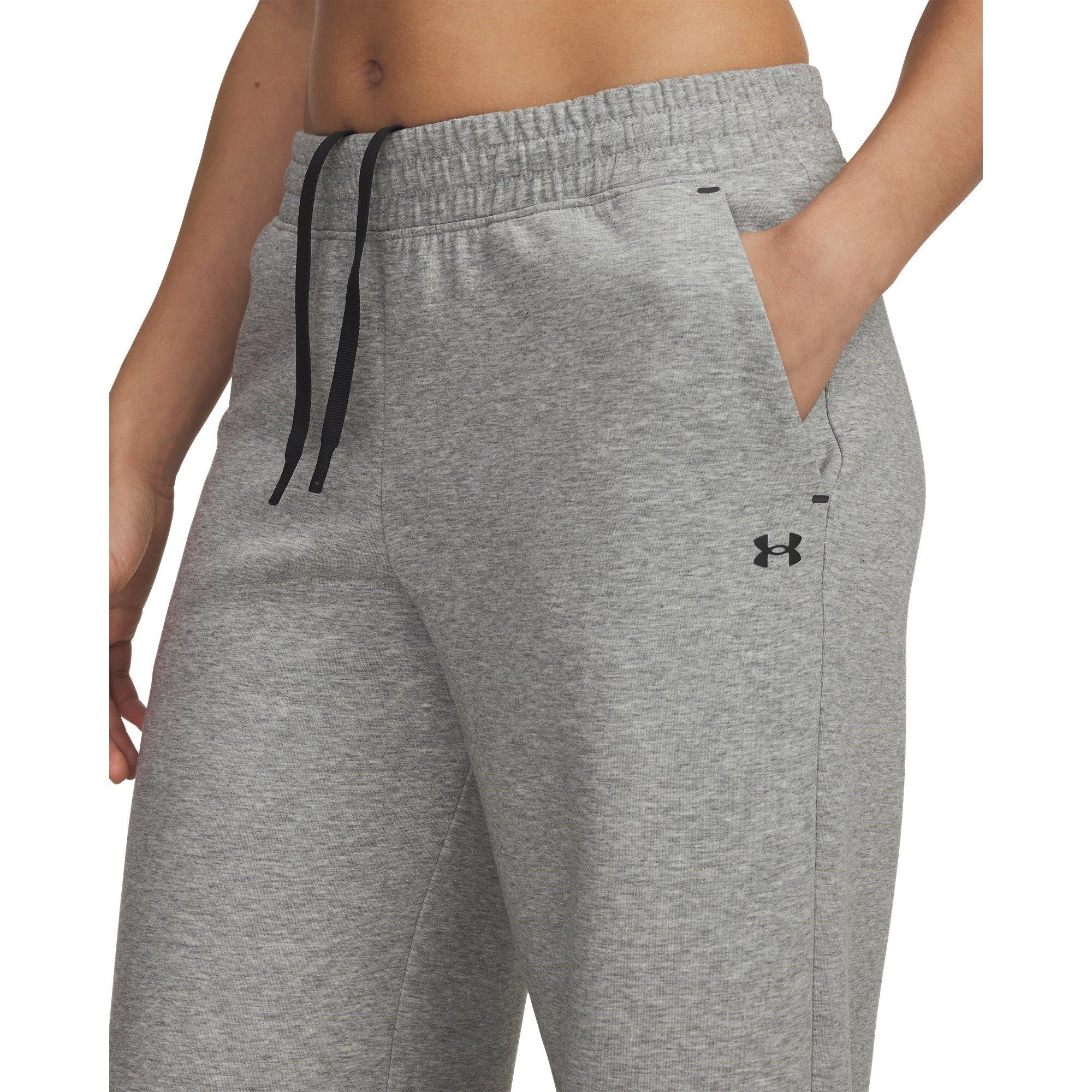 Mod Gray - Under Armour - Women's Closed Hem Fleece Joggers - 3