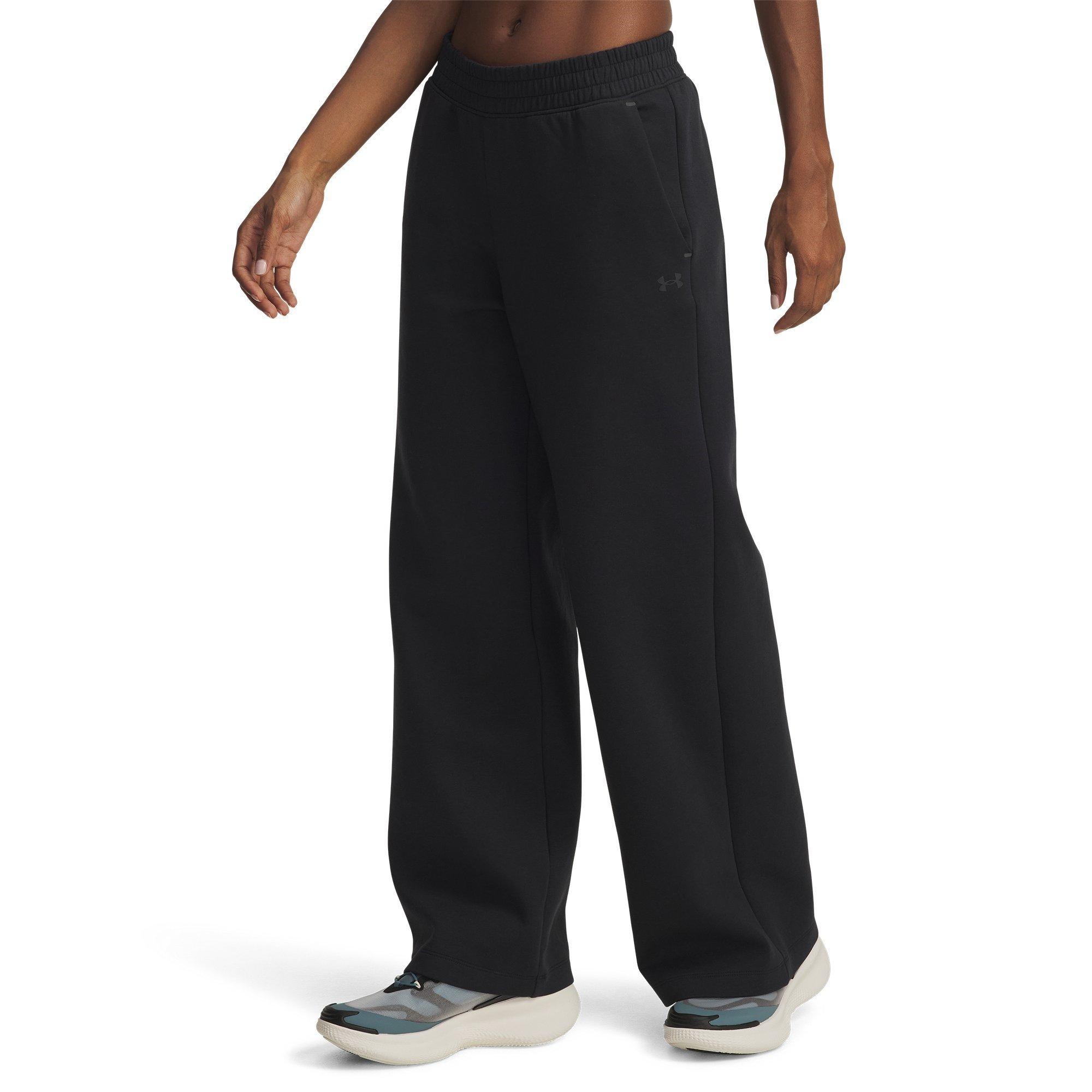 Under Armour Women's Closed Hem Fleece Joggers - Black - 10 (S)