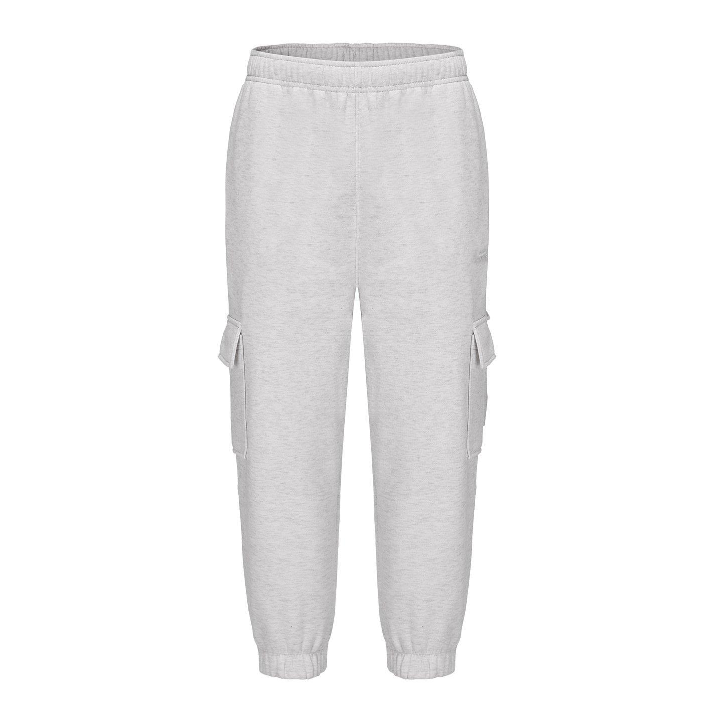 Grey Marl - Slazenger - Fleece 3/4 Cargo Pant Womens - 1