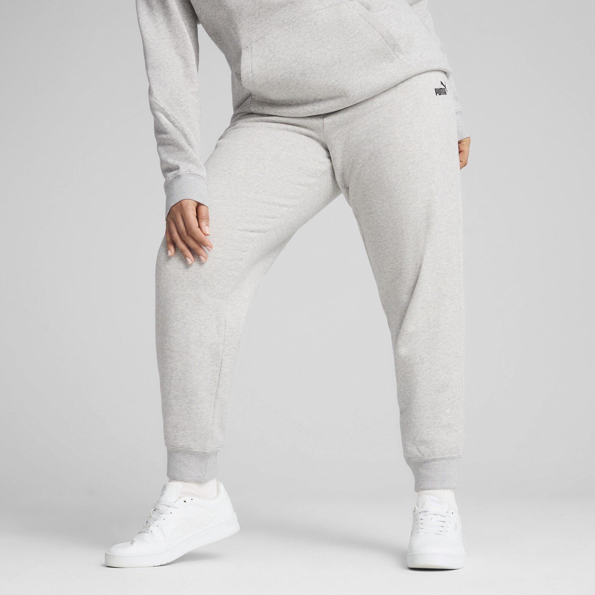Grey - Puma - Essentials Logo Slim Trousers Women's - 5