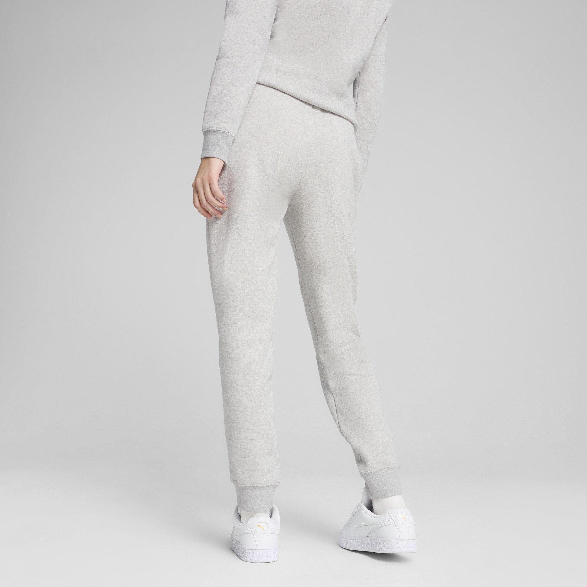 Grey - Puma - Essentials Logo Slim Trousers Women's - 6