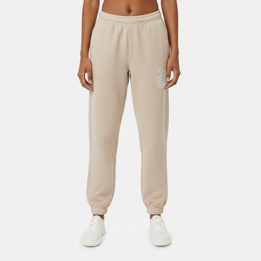 Cream - Jack Wills - Women's Closed Hem Fleece Joggers - 3