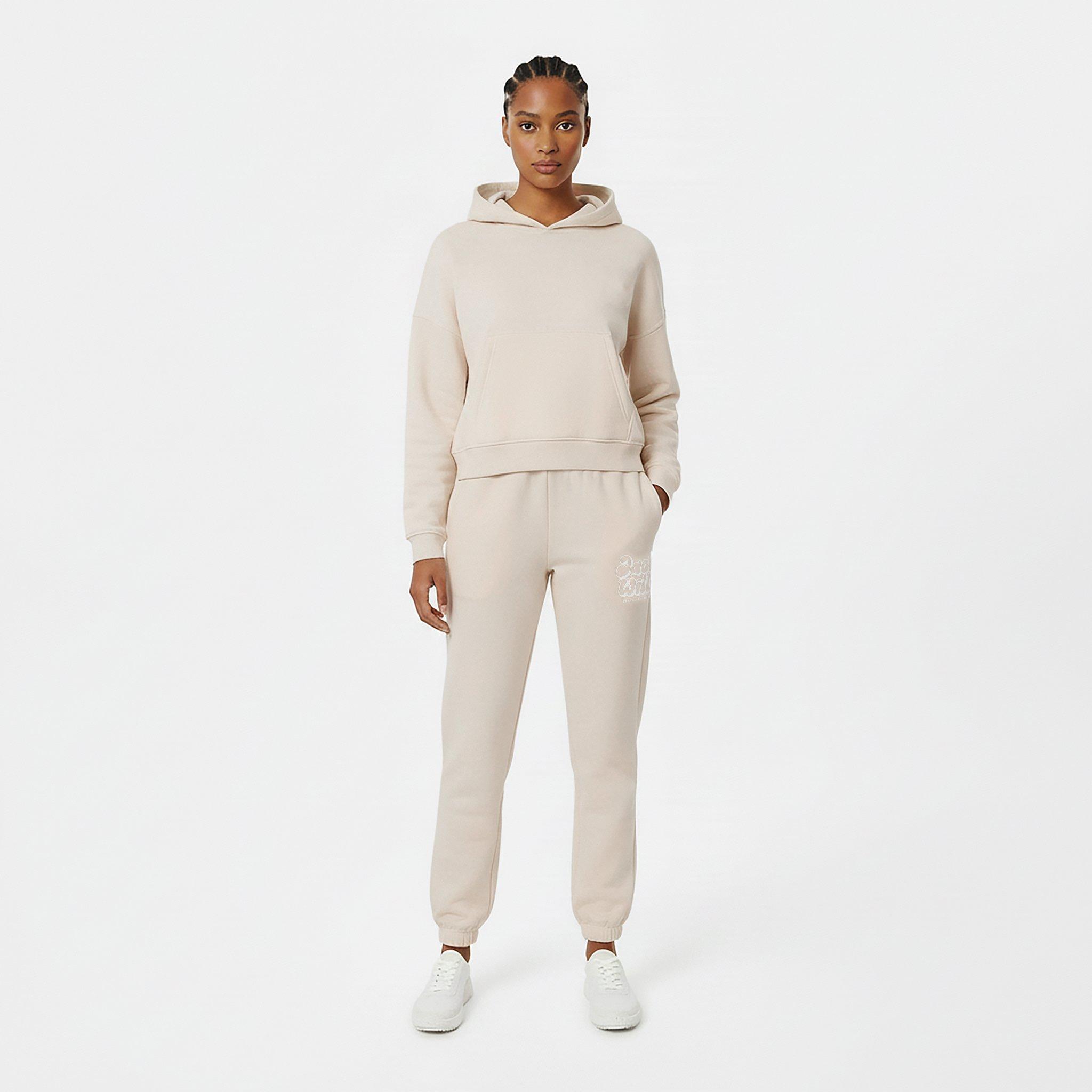 Cream - Jack Wills - Women's Closed Hem Fleece Joggers - 5