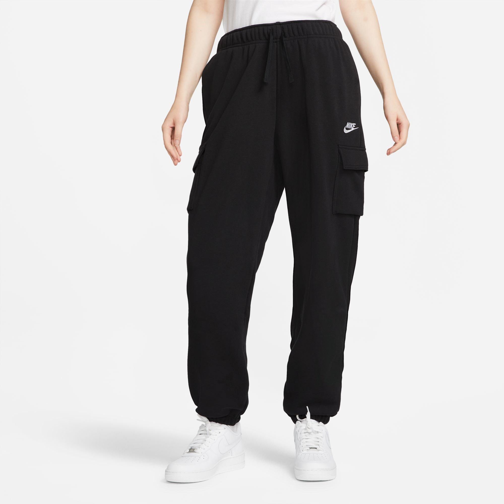Noir - Nike - Sportswear Essentials Mid-Rise Cargo Pants Ladies - 1