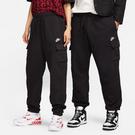 Negro - Nike - Sportswear Essentials Mid-Rise Cargo Pants Ladies - 3