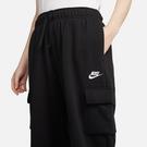 Negro - Nike - Sportswear Essentials Mid-Rise Cargo Pants Ladies - 5