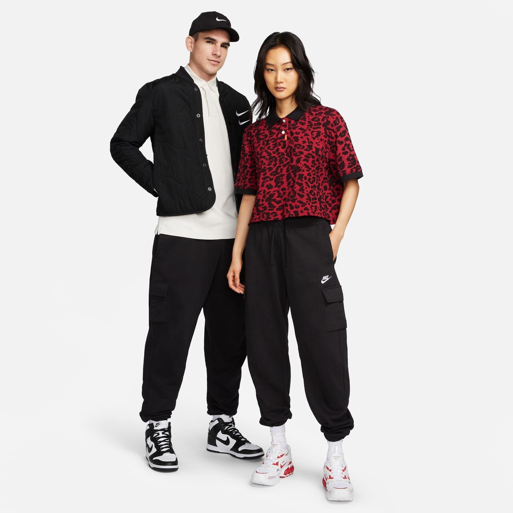 Noir - Nike - Sportswear Essentials Mid-Rise Cargo Pants Ladies - 7
