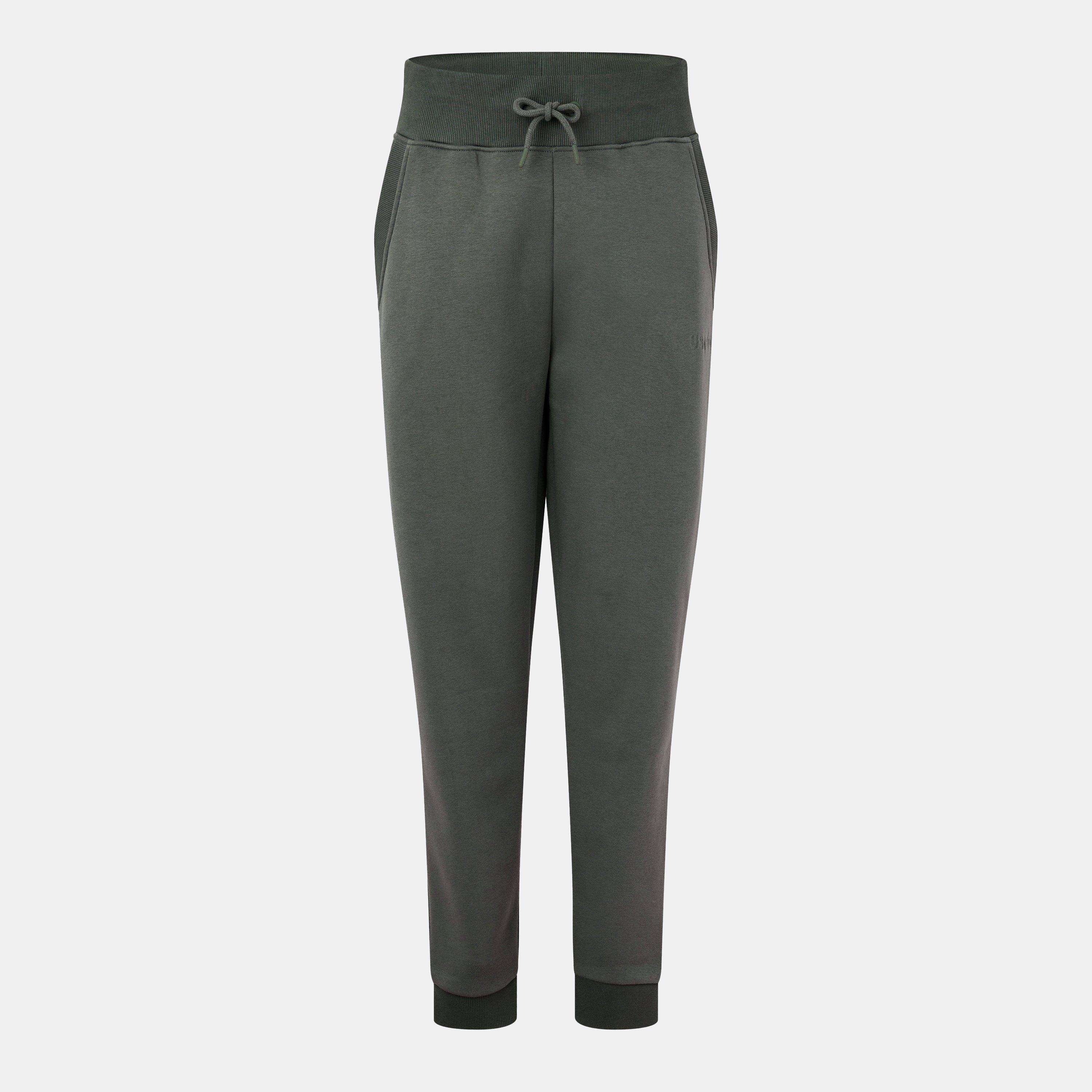 Usa Pro Women's Classic Joggers - Muted Khaki - 8 (36)