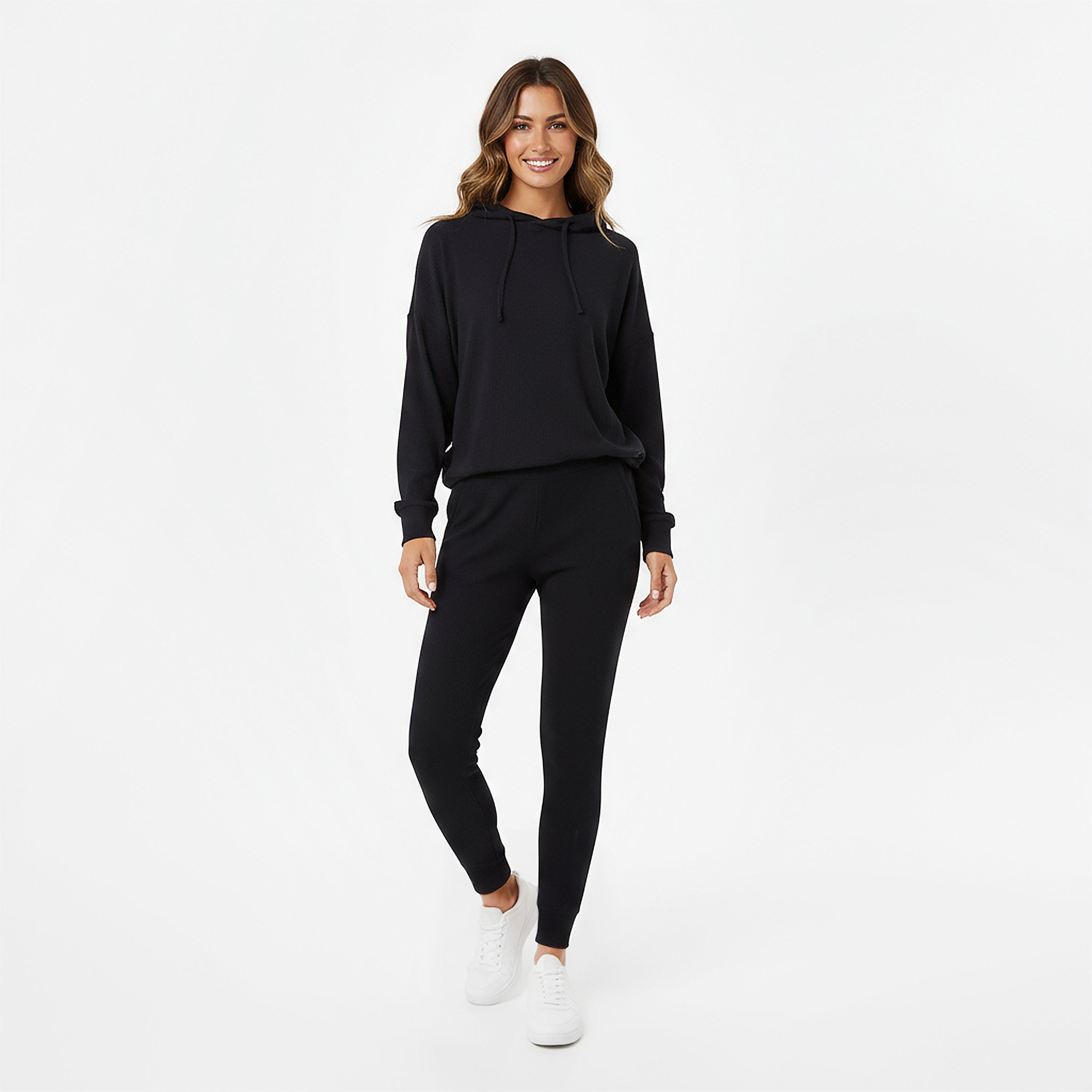 Jet Black2 - USA Pro - Ribbed Joggers - 5