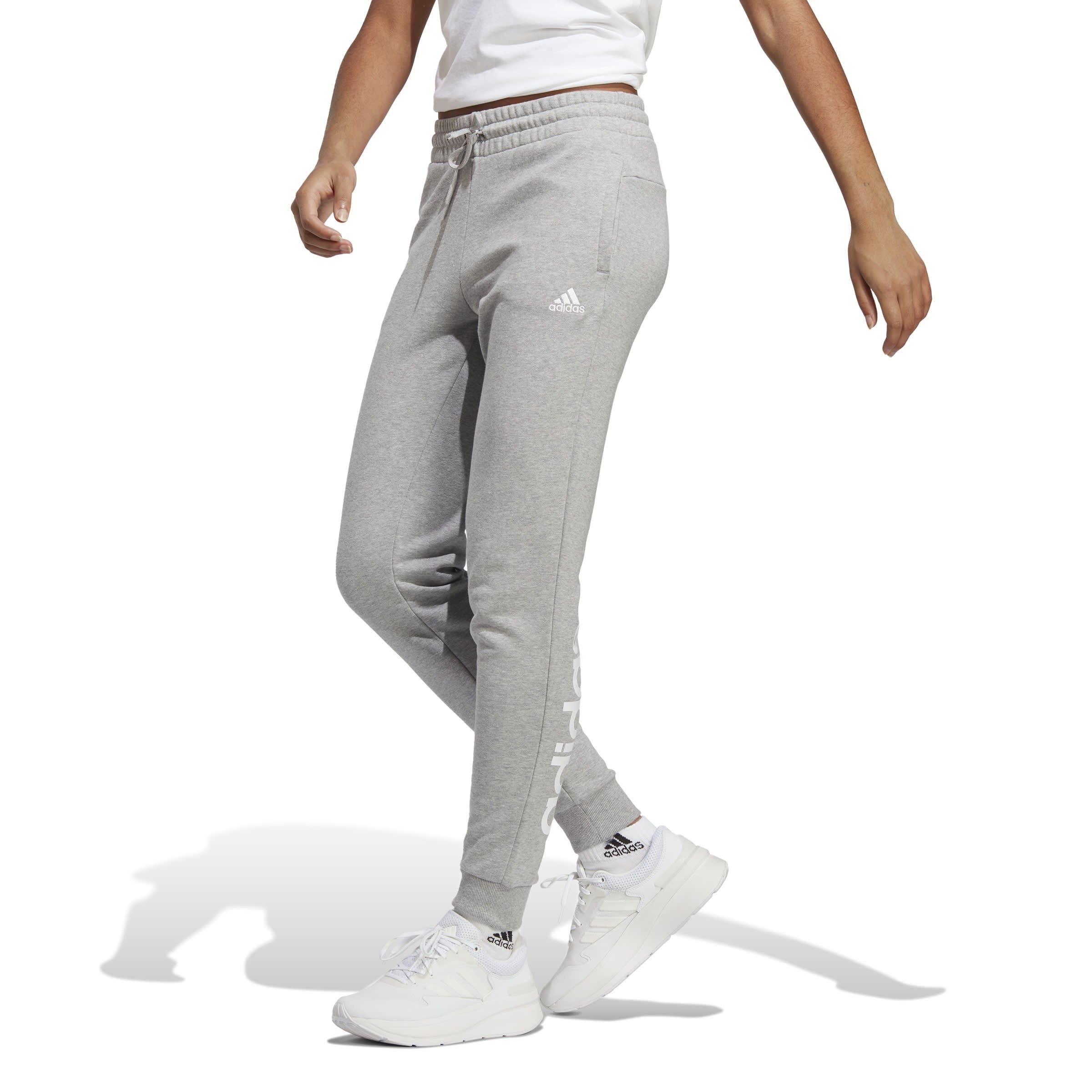 adidas Linear Slim Fit Cotton Joggers Womens Gesloten zoom fleece joggingbroek Sports World