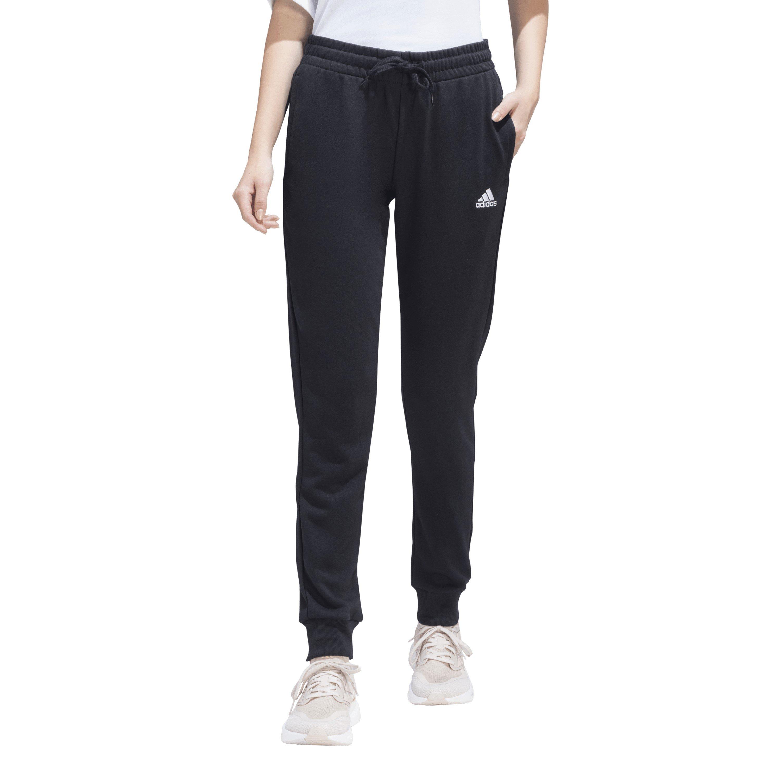 Schwarz/Weiß - adidas - Linear Slim Fit Cotton Joggers Womens - 2
