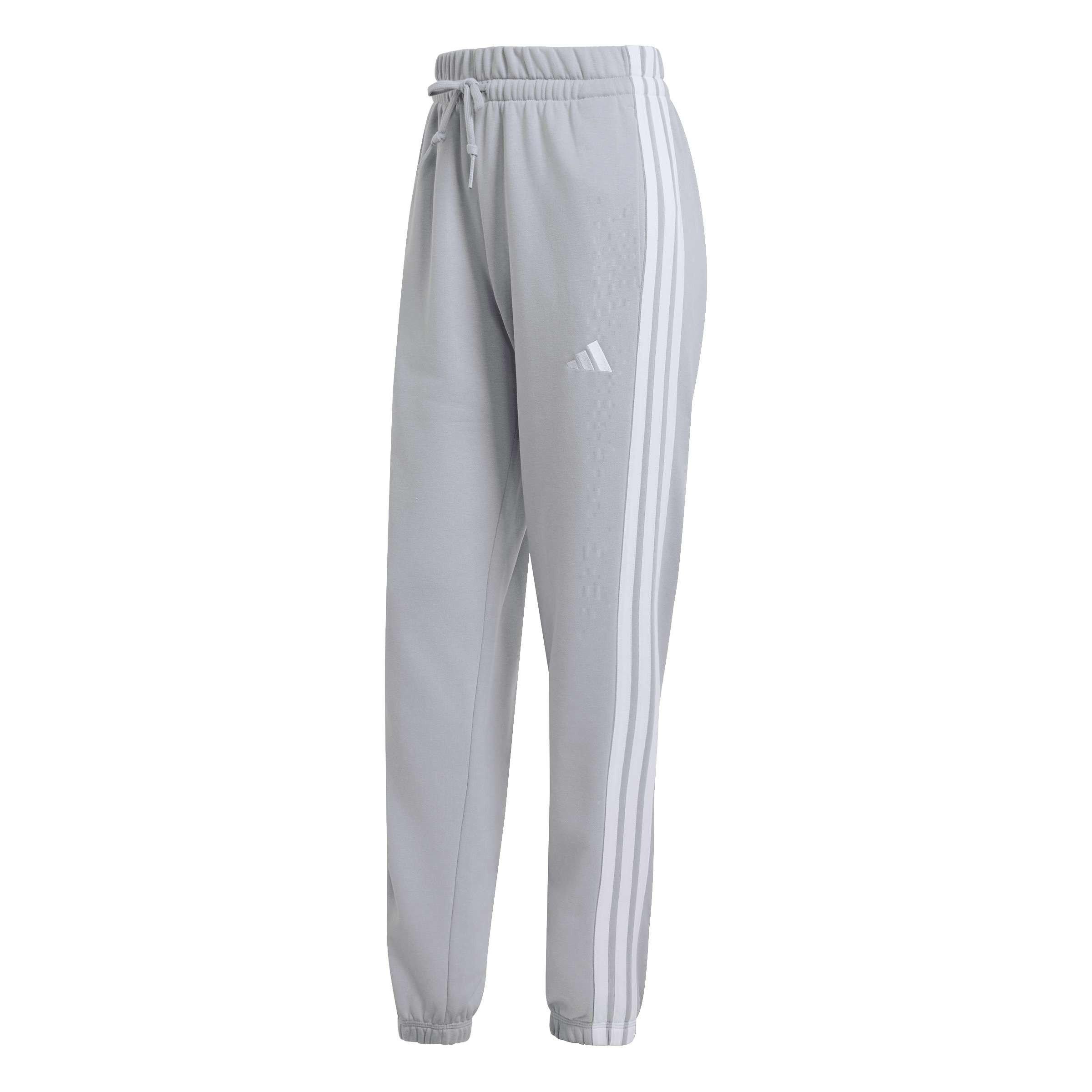 Halo Silver/Whi - adidas - Women's Fleece Joggers - 1