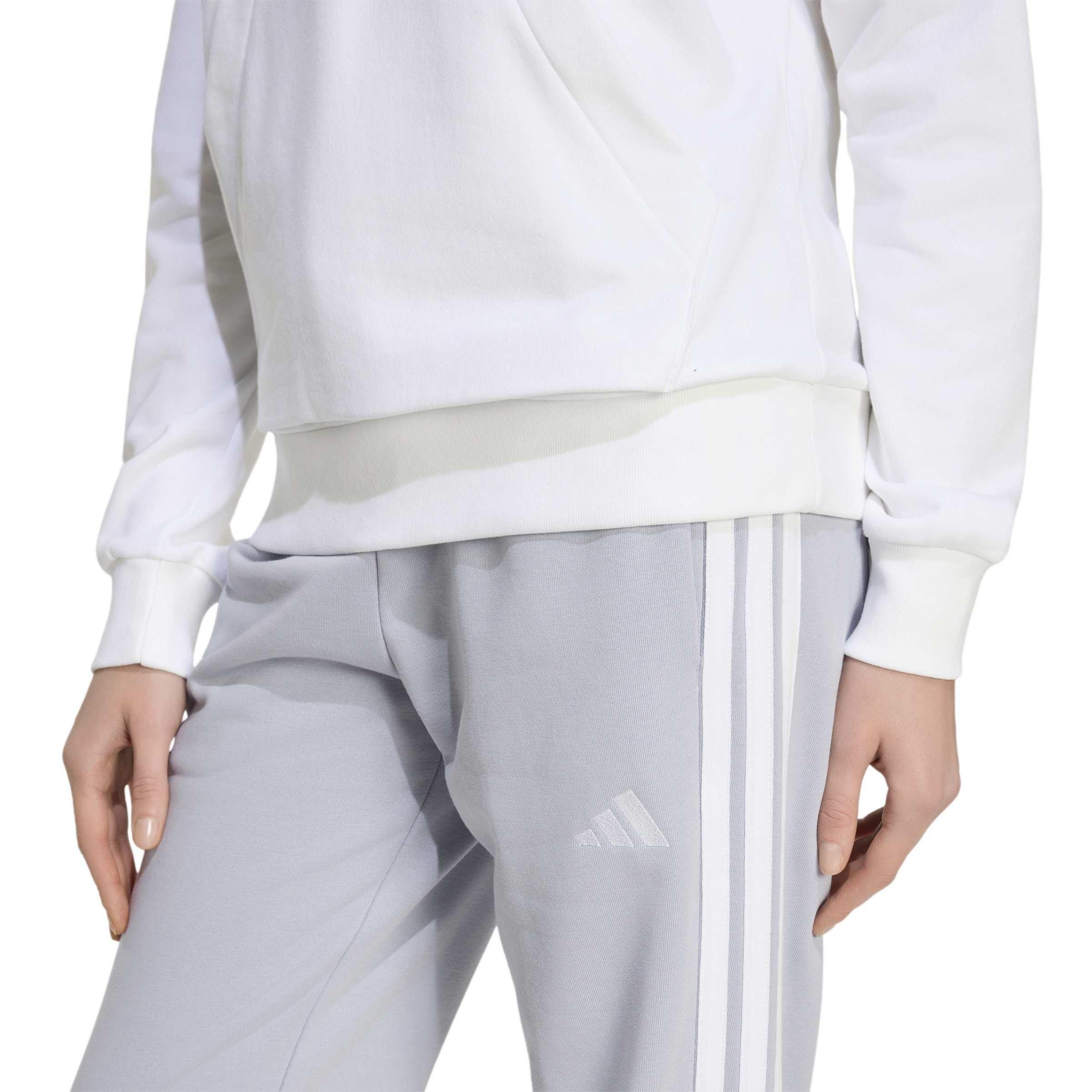 Halo Silver/Whi - adidas - Women's Fleece Joggers - 4