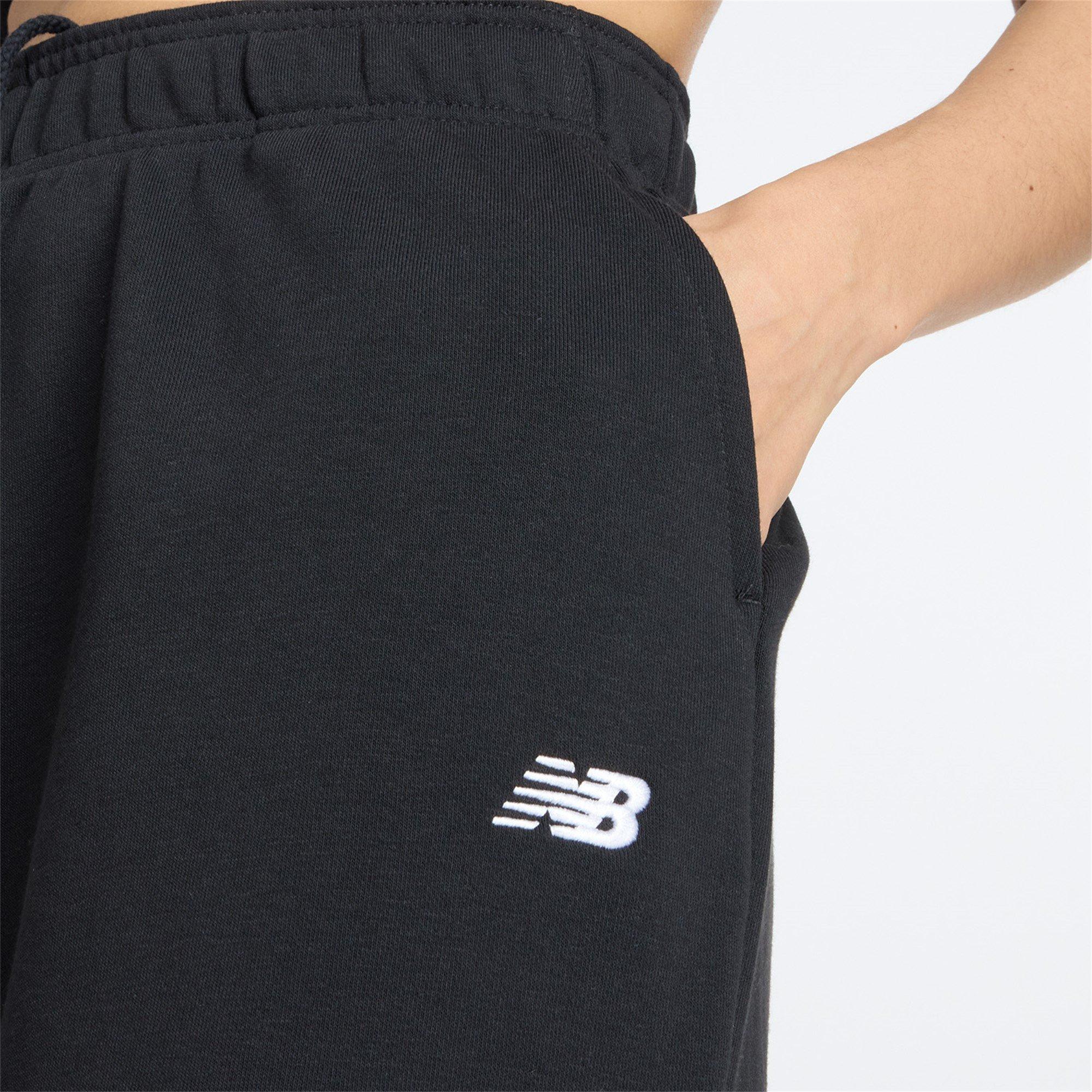Black - New Balance - Closed Hem Fleece Joggers - 2