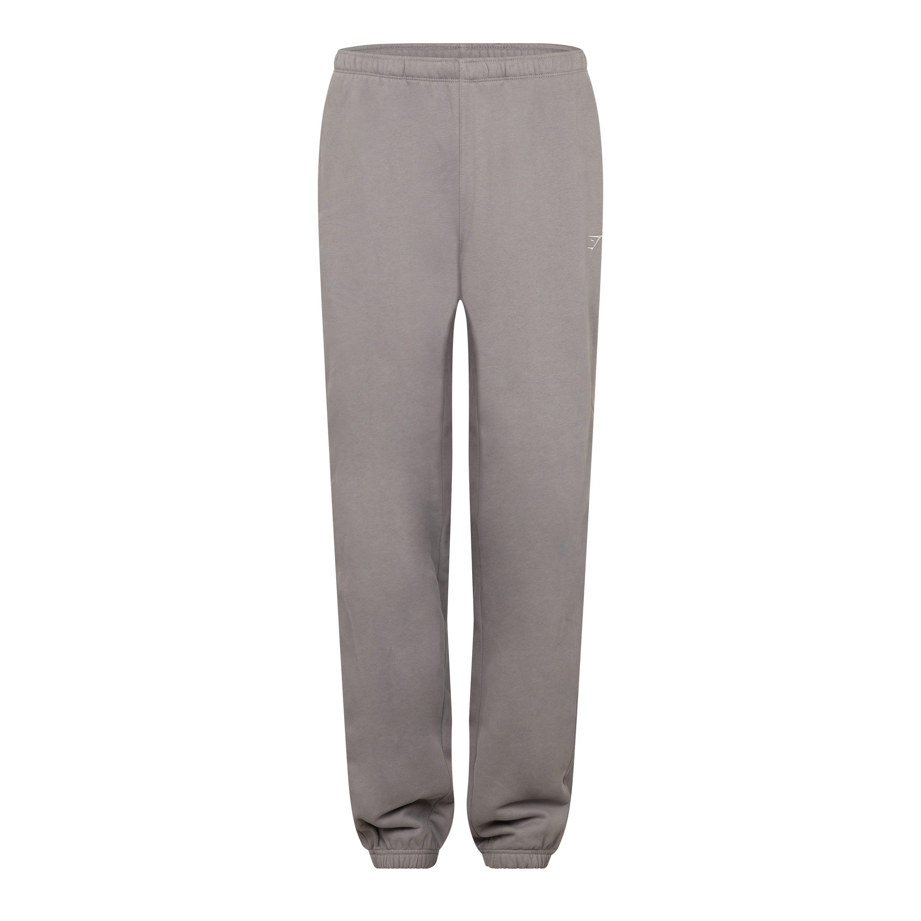 Gs Grigio Medio - Gymshark - Women's Closed-Hem Fleece Cotton Joggers - 1