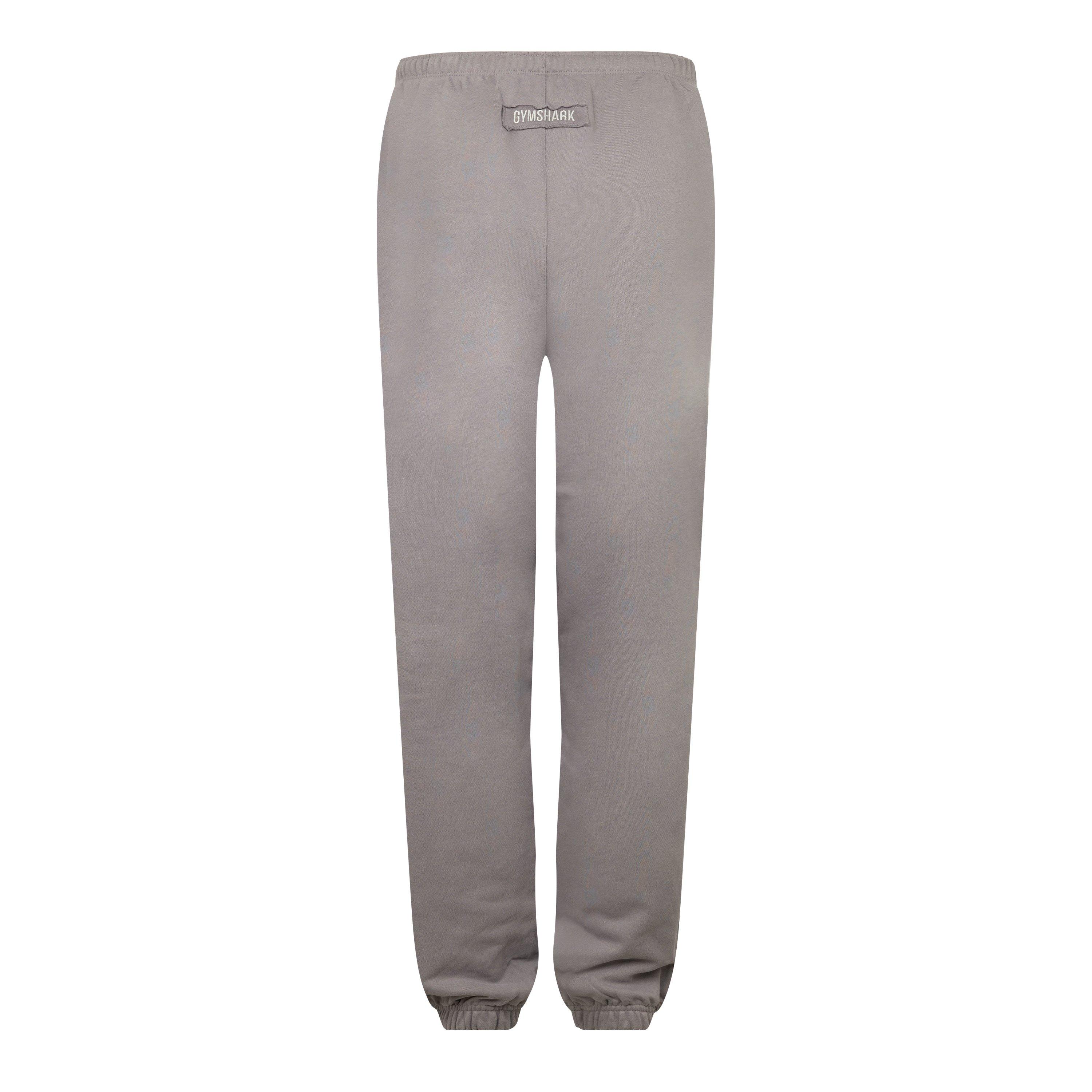 Gs Grigio Medio - Gymshark - Women's Closed-Hem Fleece Cotton Joggers - 2
