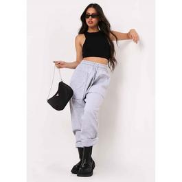 Missy Empire Front Oversized Joggers