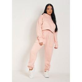 Missy Empire Front Oversized Joggers