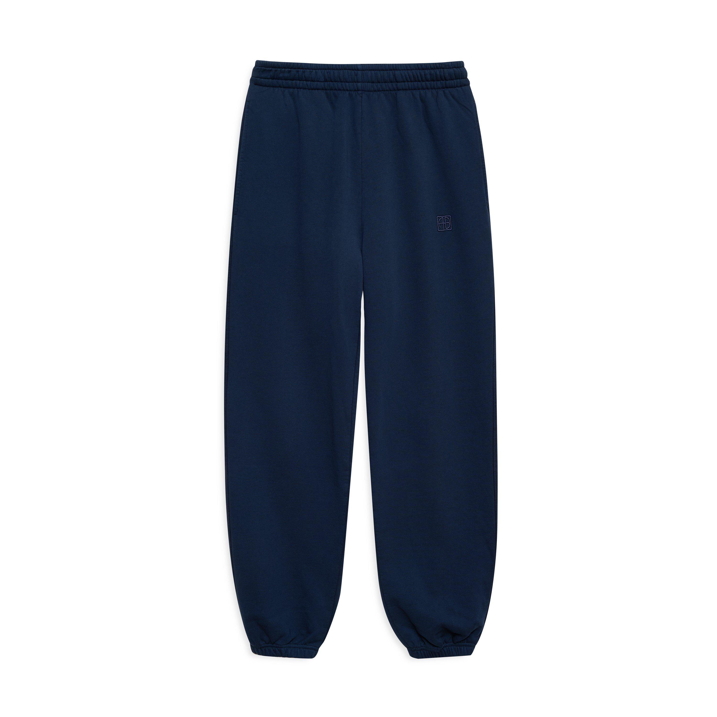 Anine Bing Womens Karter Jogger - Dark Blue - Size 12 (M)