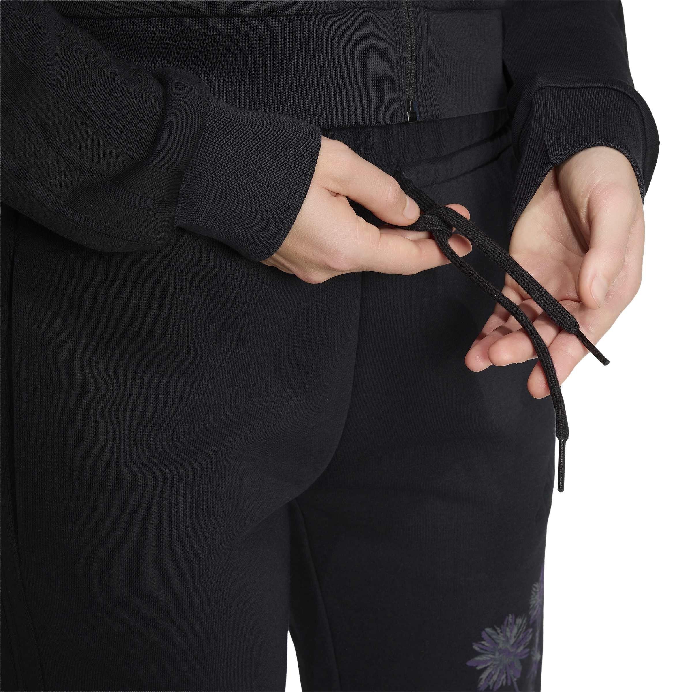 Black - adidas - Women's Closed Hem Fleece Joggers - 5