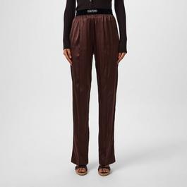 Tom Ford Stretch Silk Satin Pj Pants