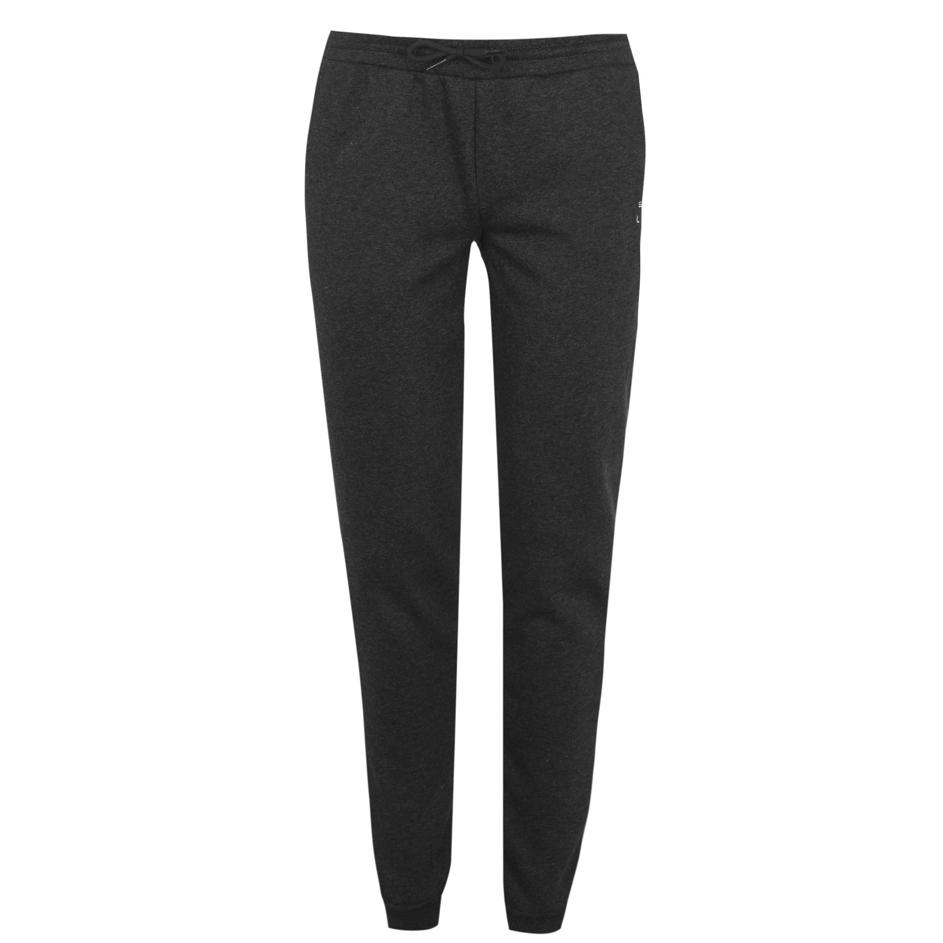 Charcoal Marl - LA Gear - Closed Hem Jogging Pants Ladies - 1
