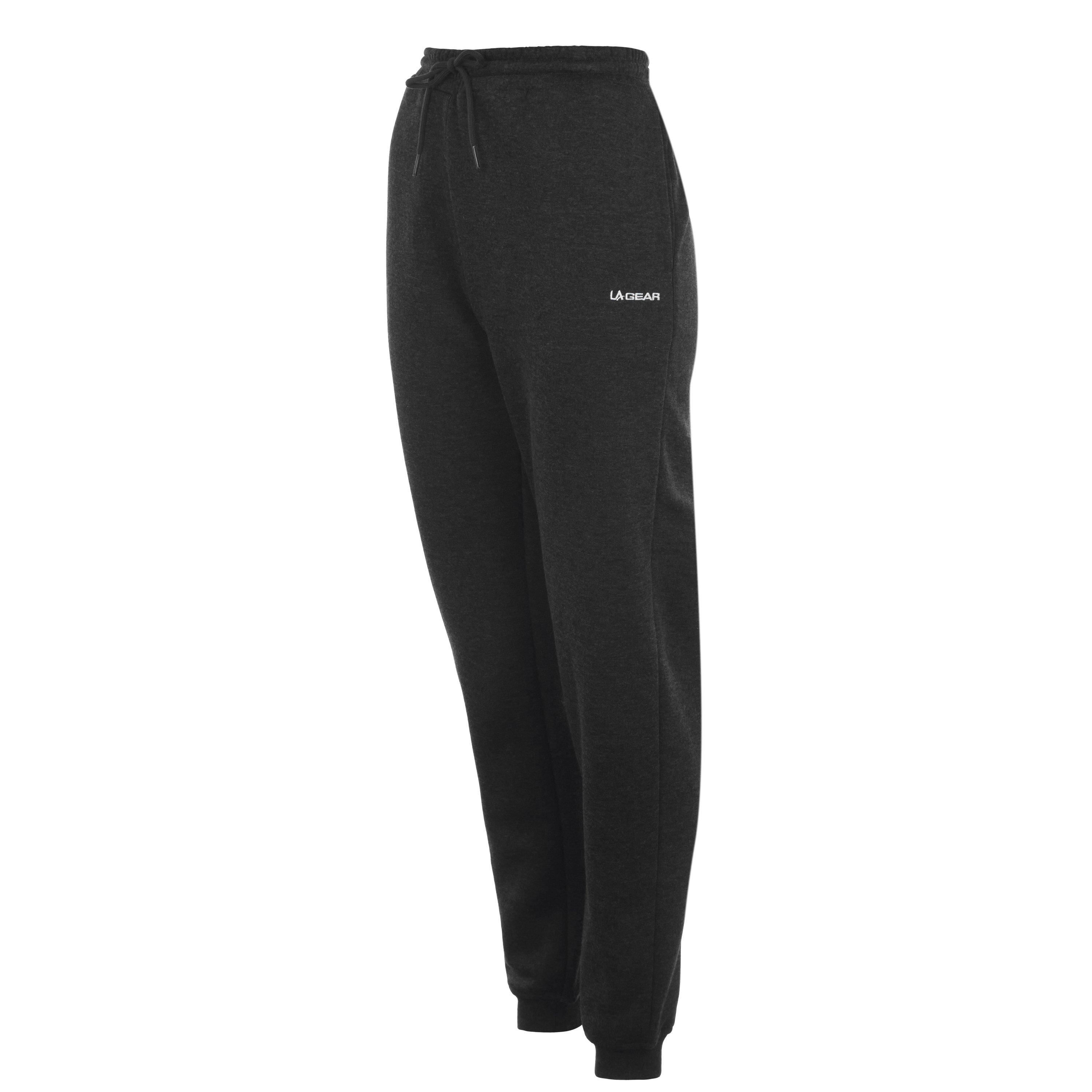 Charcoal Marl - LA Gear - Closed Hem Jogging Pants Ladies - 6