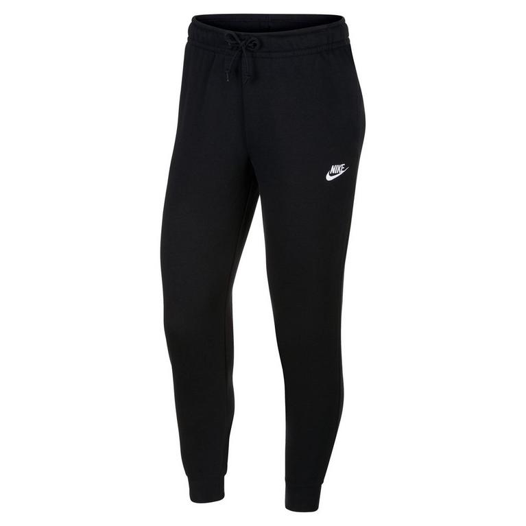 Noir - Nike - Sportswear Essential Fleece Pants Womens - 1