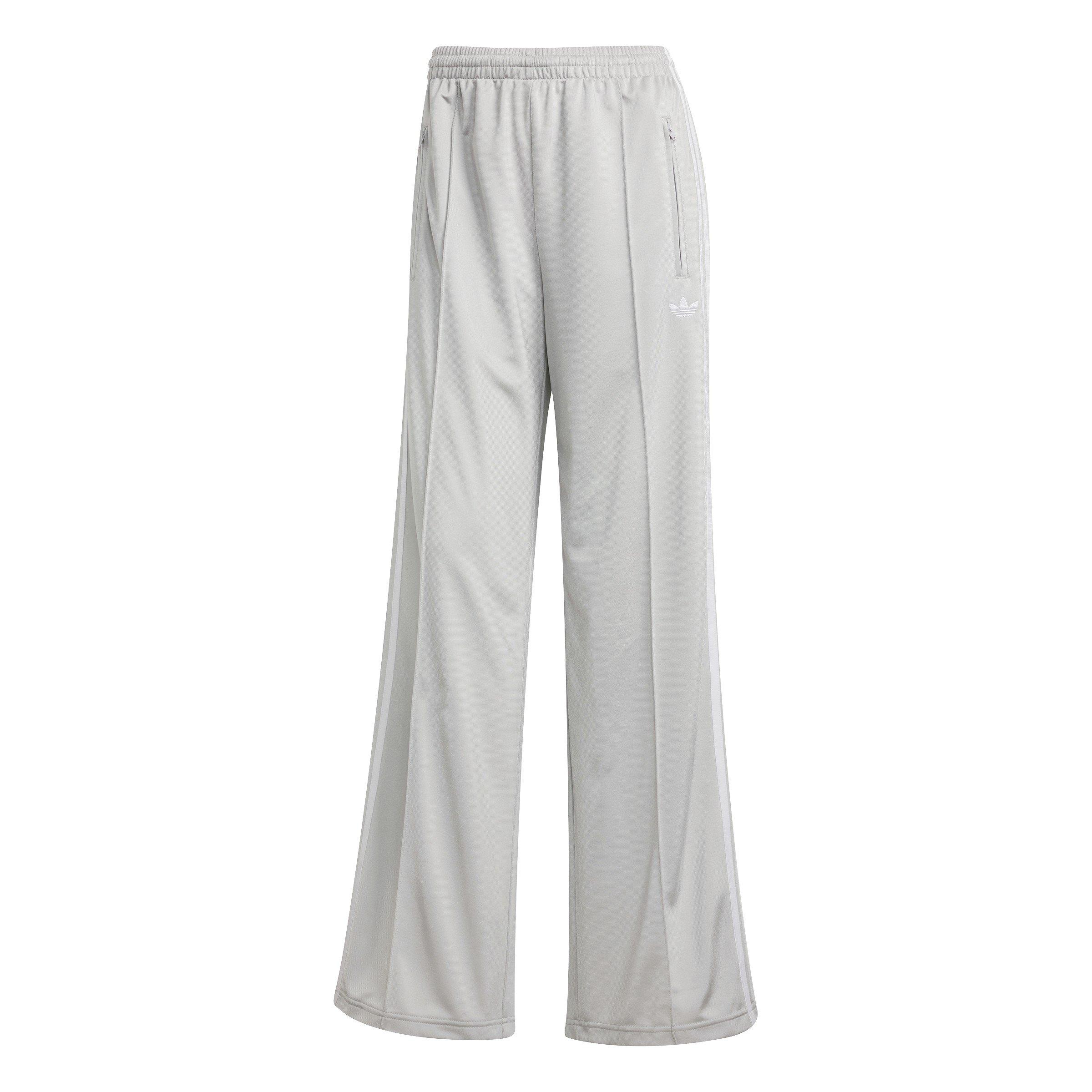 Grey Two - adidas Originals - Women's Firebird Bottoms Open Hem Woven Tracksuit Joggers - 1