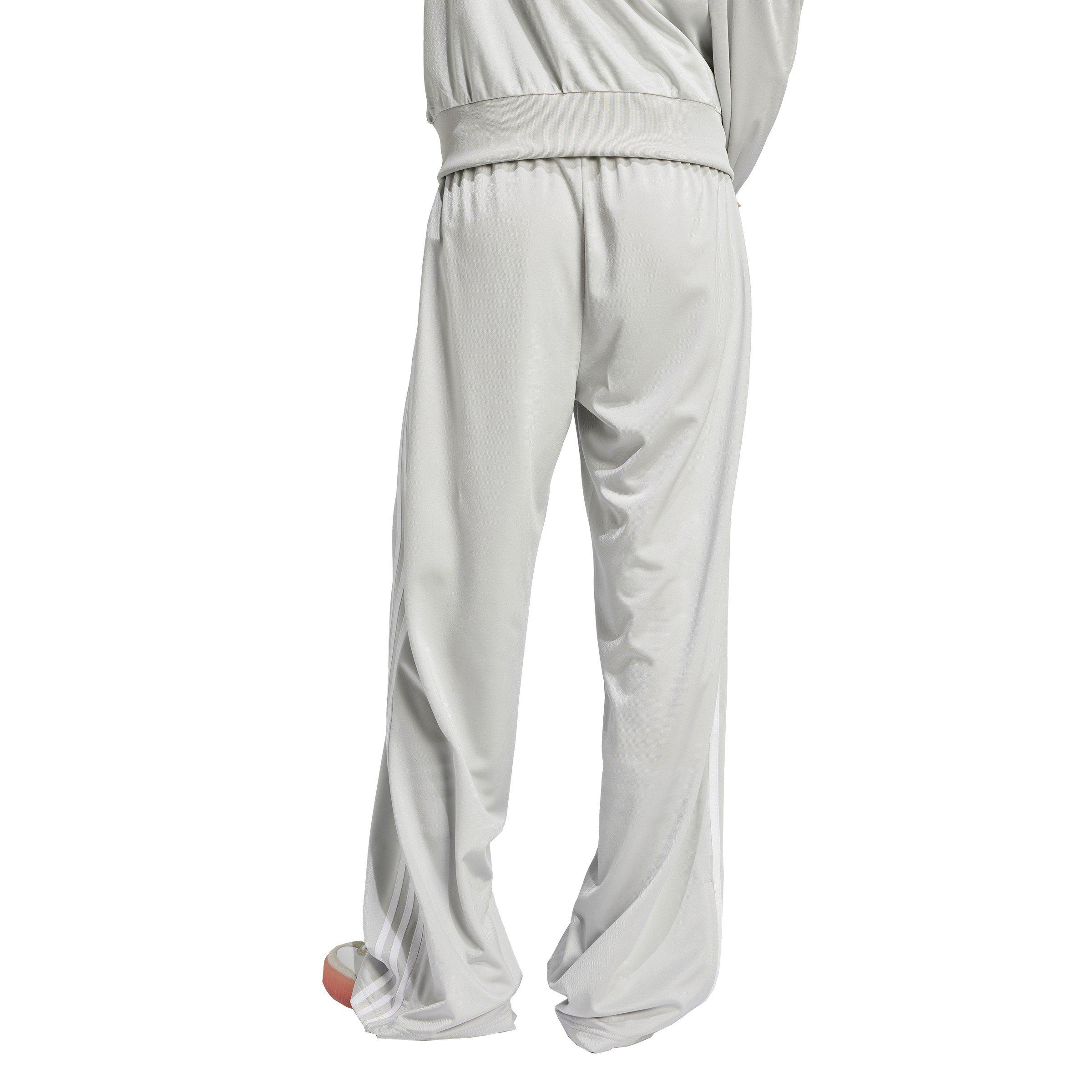 Grey Two - adidas Originals - Women's Firebird Bottoms Open Hem Woven Tracksuit Joggers - 3