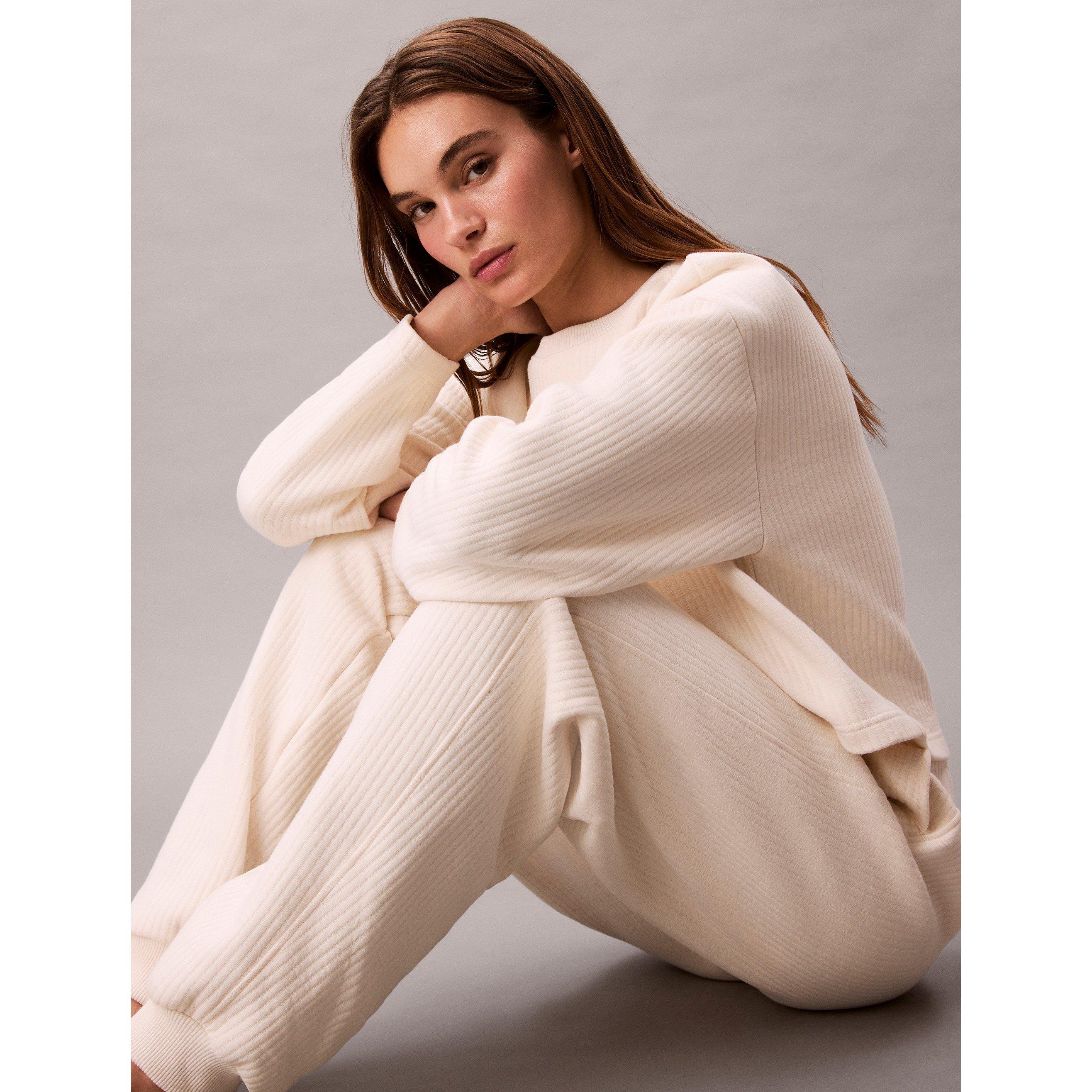 Ivory - Calvin Klein - Calvin Qultd Joggers Ld54 - 4