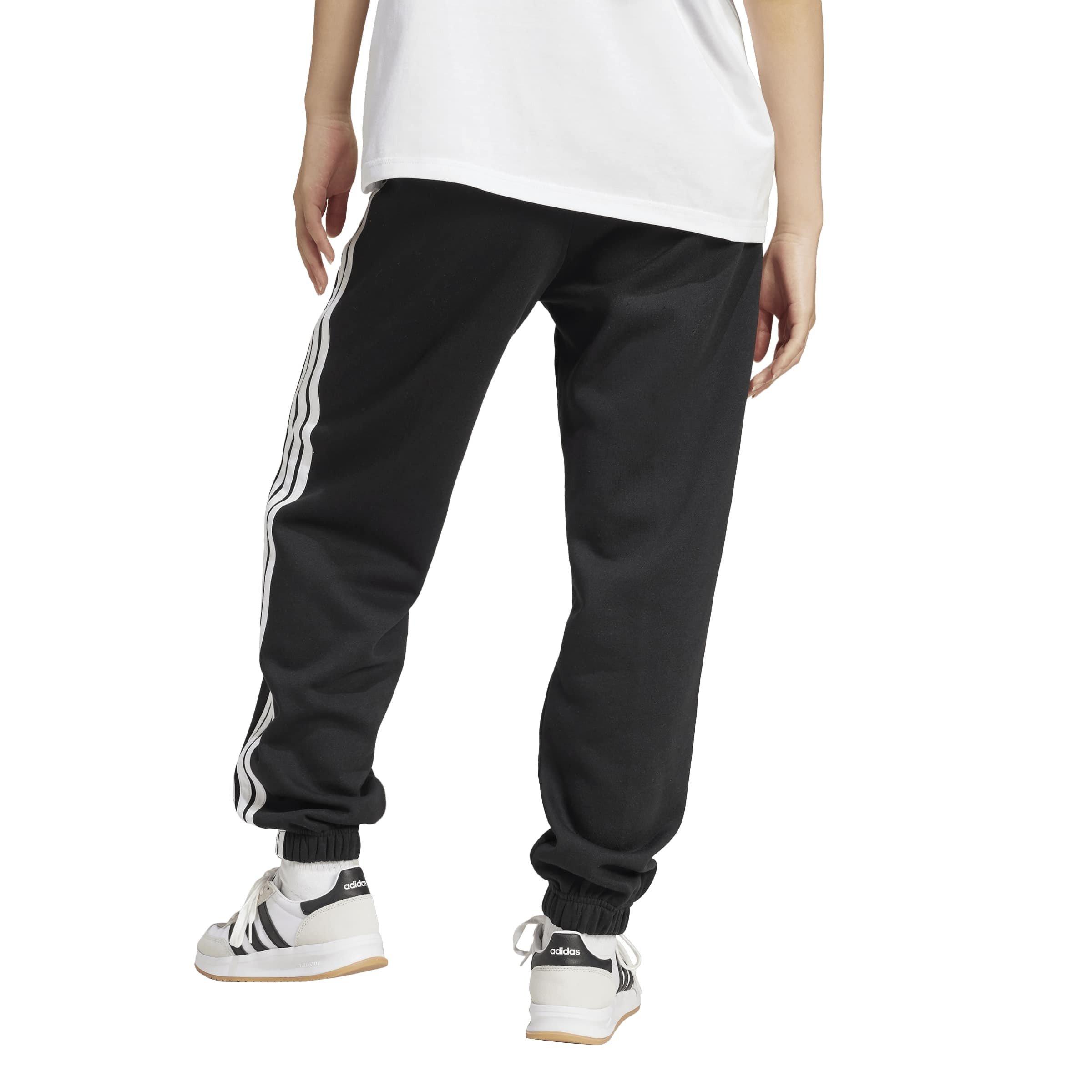 Noir - adidas - Essentials 3-Stripes Pants Slim Womens - 3