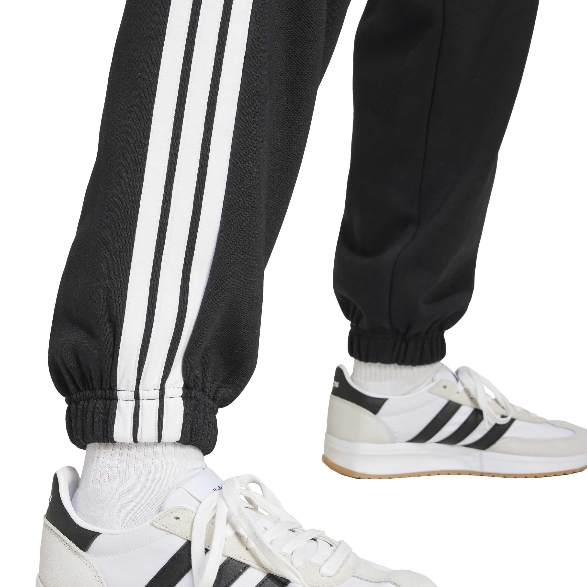 Noir - adidas - Essentials 3-Stripes Pants Slim Womens - 5
