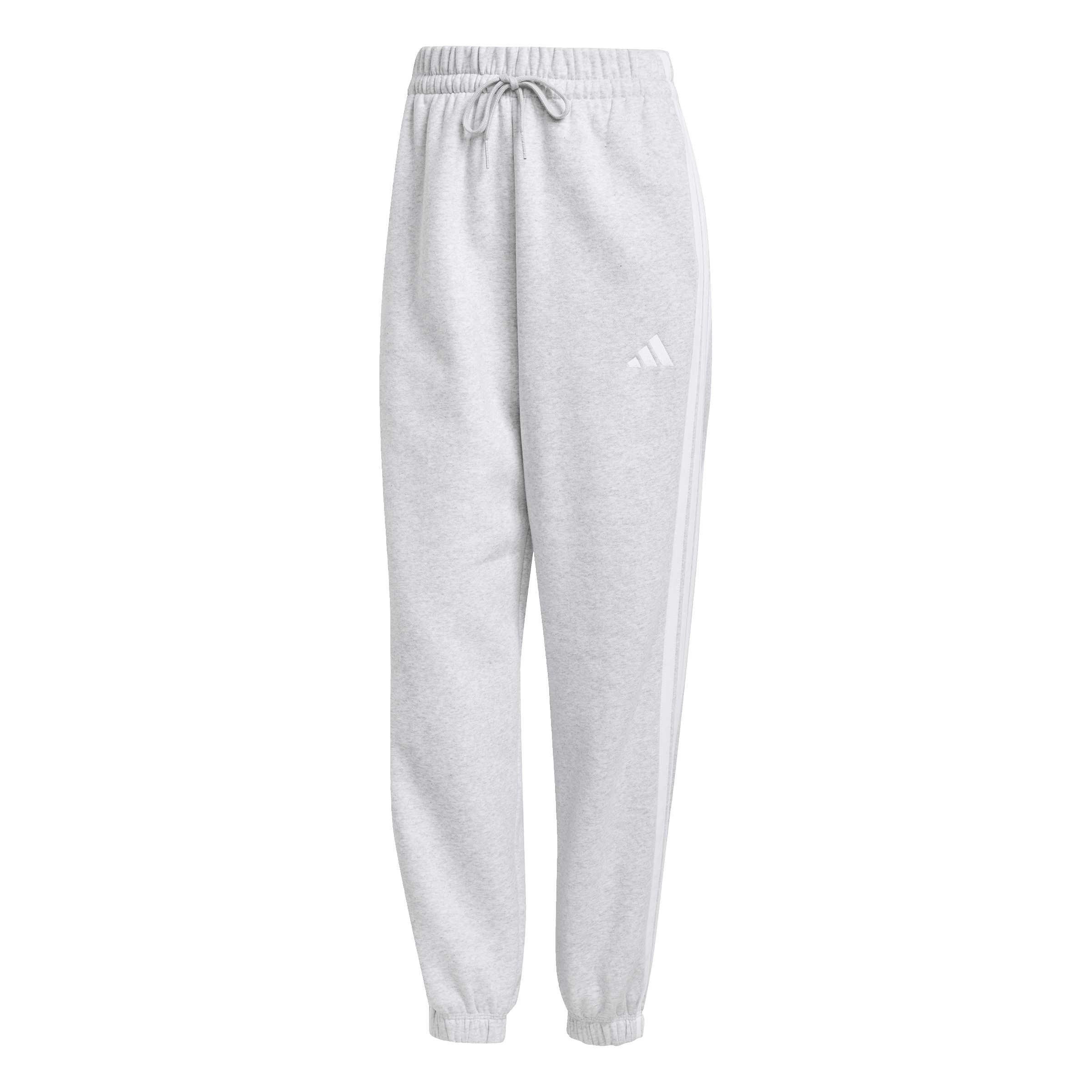 Adidas Women's Essentials 3-Stripes Pants Slim - Grey - XS (4-6)