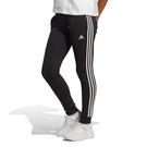 Schwarz/Weiß - adidas - Womens 3-Stripes Pants Slim - 2