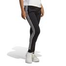 Schwarz/Weiß - adidas - Womens 3-Stripes Pants Slim - 4
