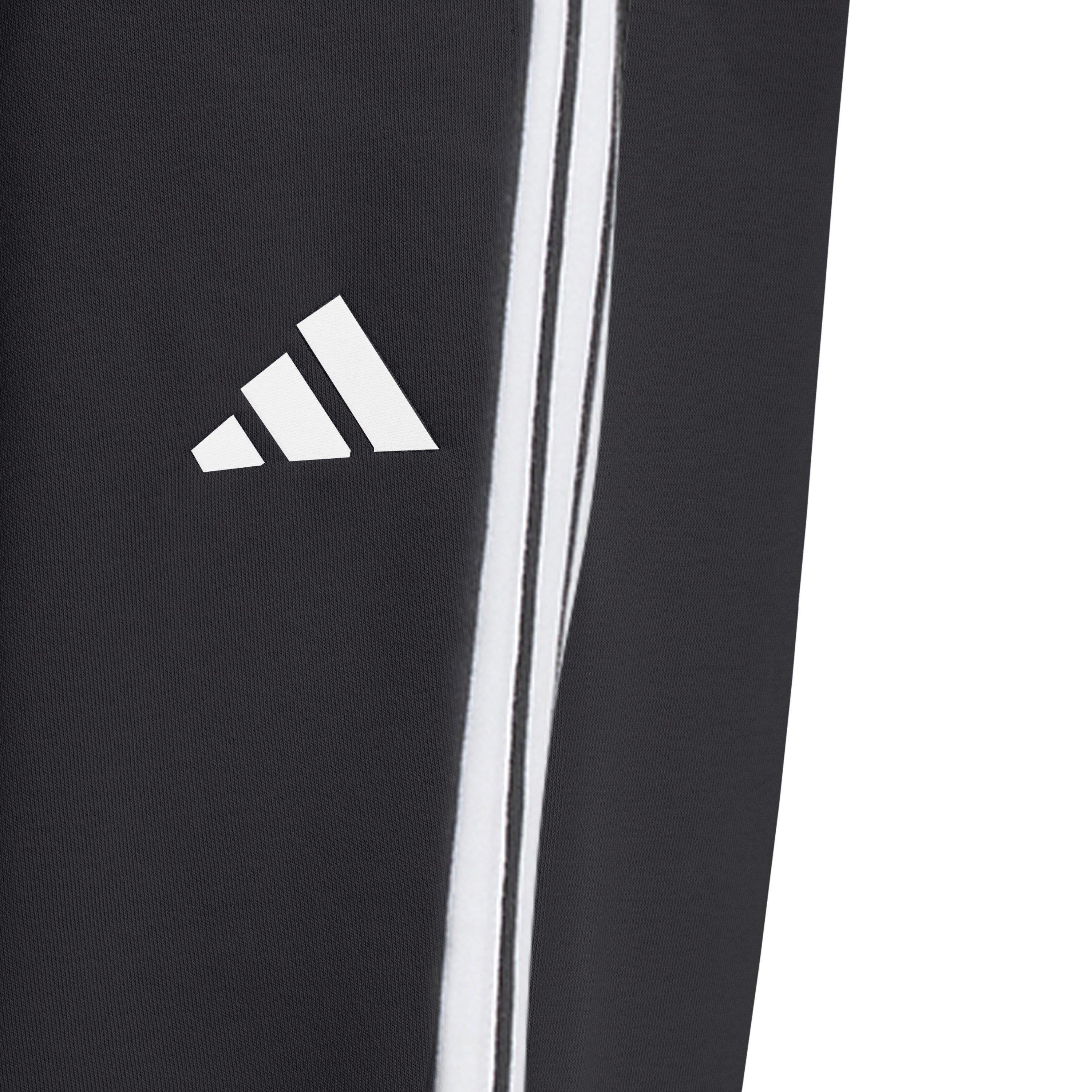 Negro/Blanco - adidas - Essentials 3-Stripes Pants Slim Womens - 5