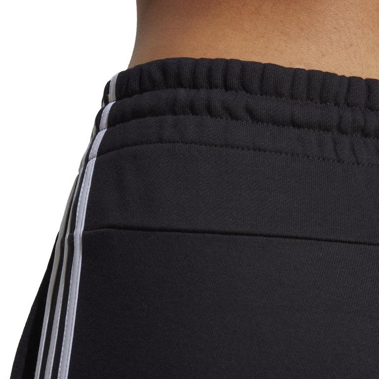 Schwarz/Weiß - adidas - Womens 3-Stripes Pants Slim - 8