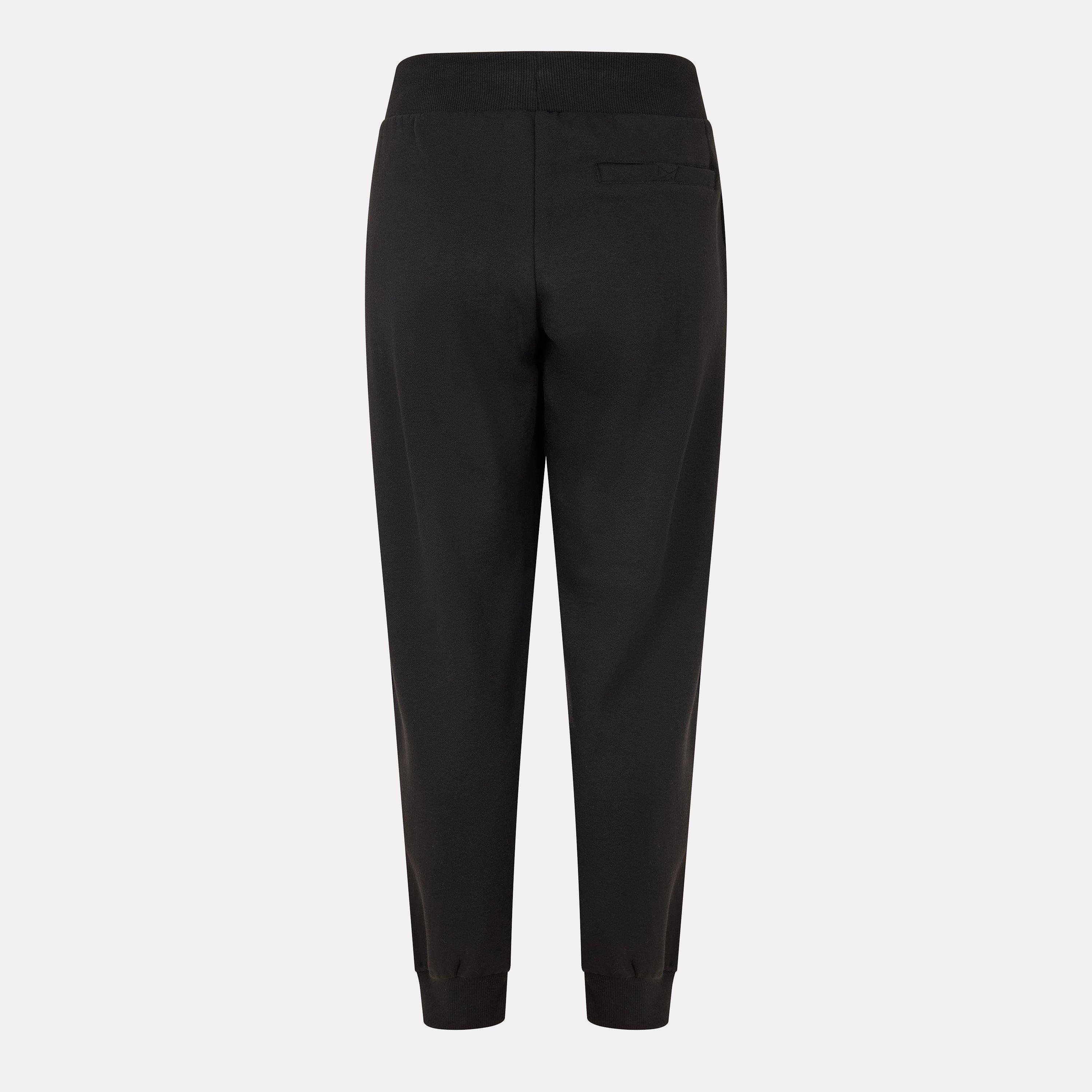 Negro - Ecko - Marcia Closed Hem Fleece Joggers - 2